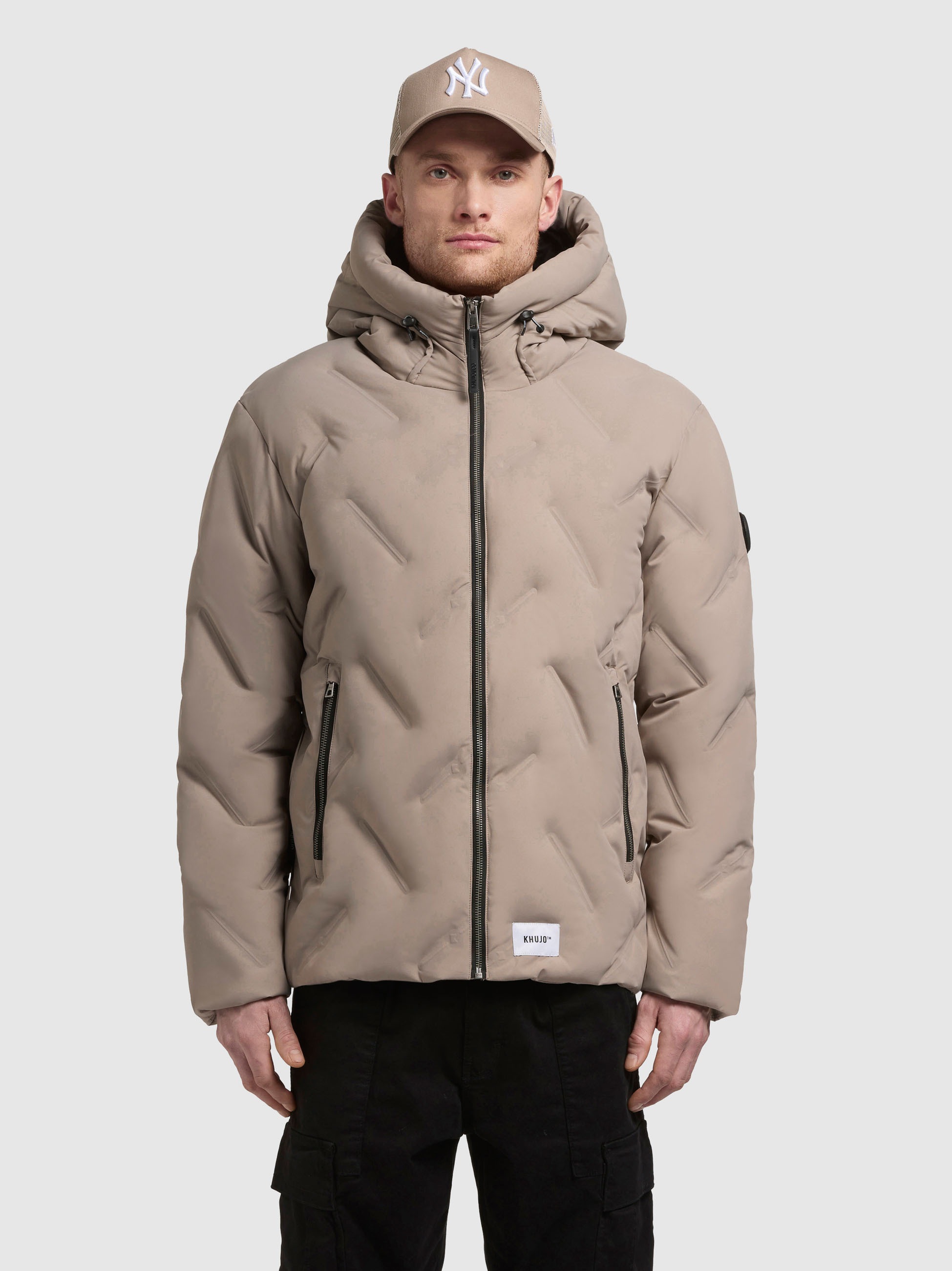 khujo Steppjacke »ONERT« mit Kapuze