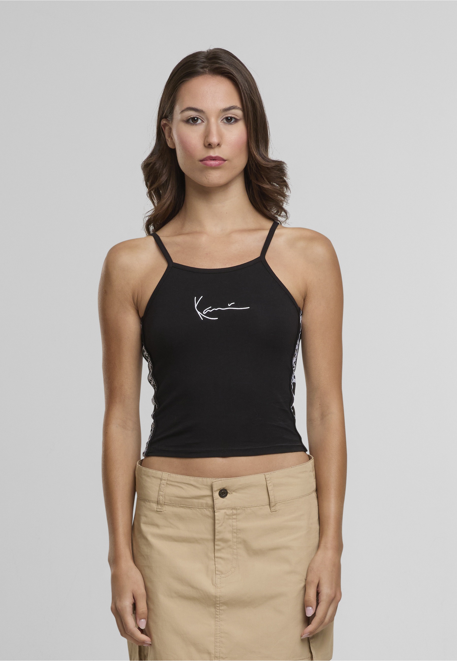 Karl Kani Muskelshirt »Karl Kani Damen KKWQ22001BLK Karl Kani Tape Small Signature Top« 1 Stk.