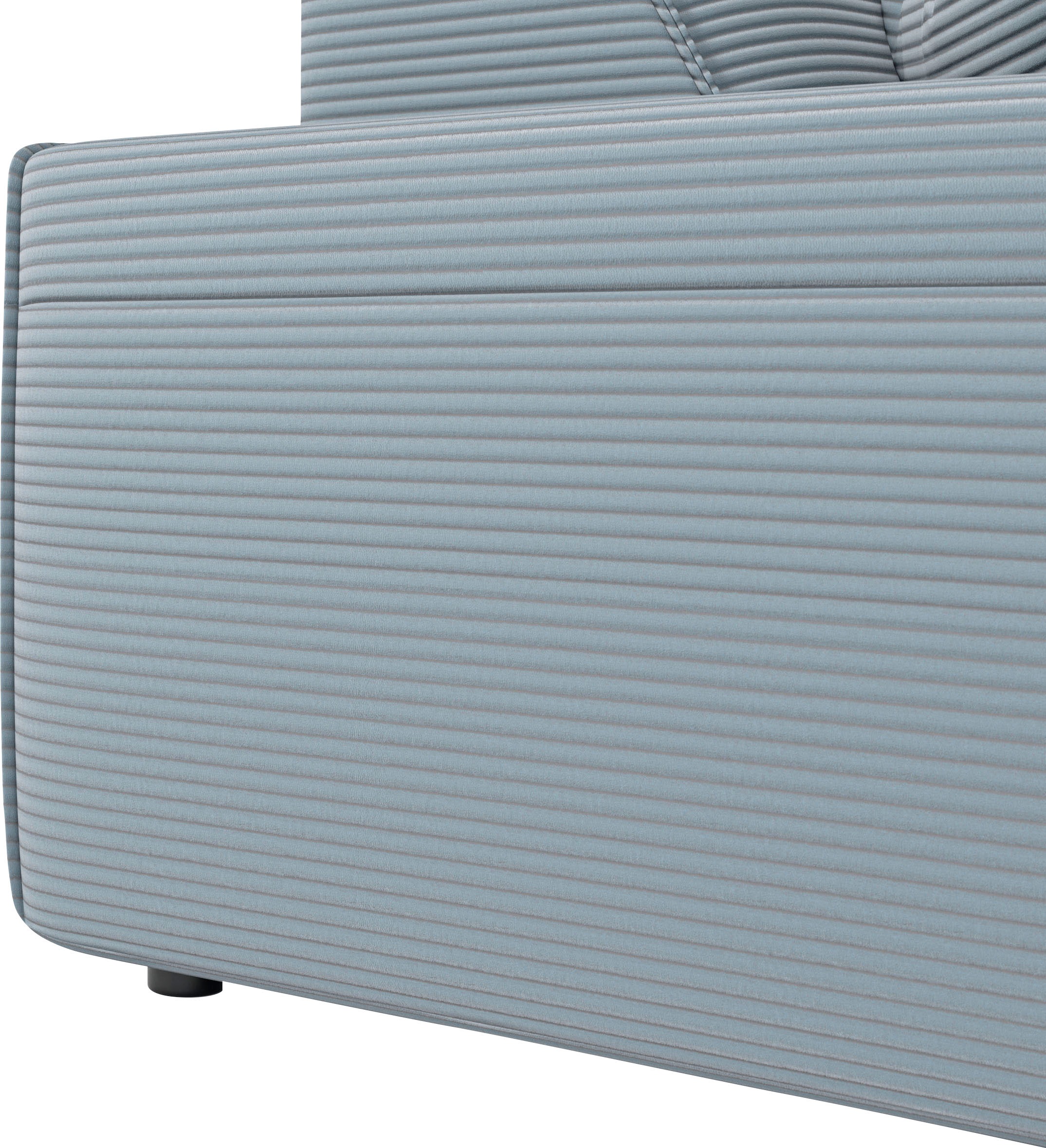 andas Ecksofa »Glimminge L-Form auch in Breitcord, Feincord + Easy care-Bezug,«, Breite 264, Zierkissen