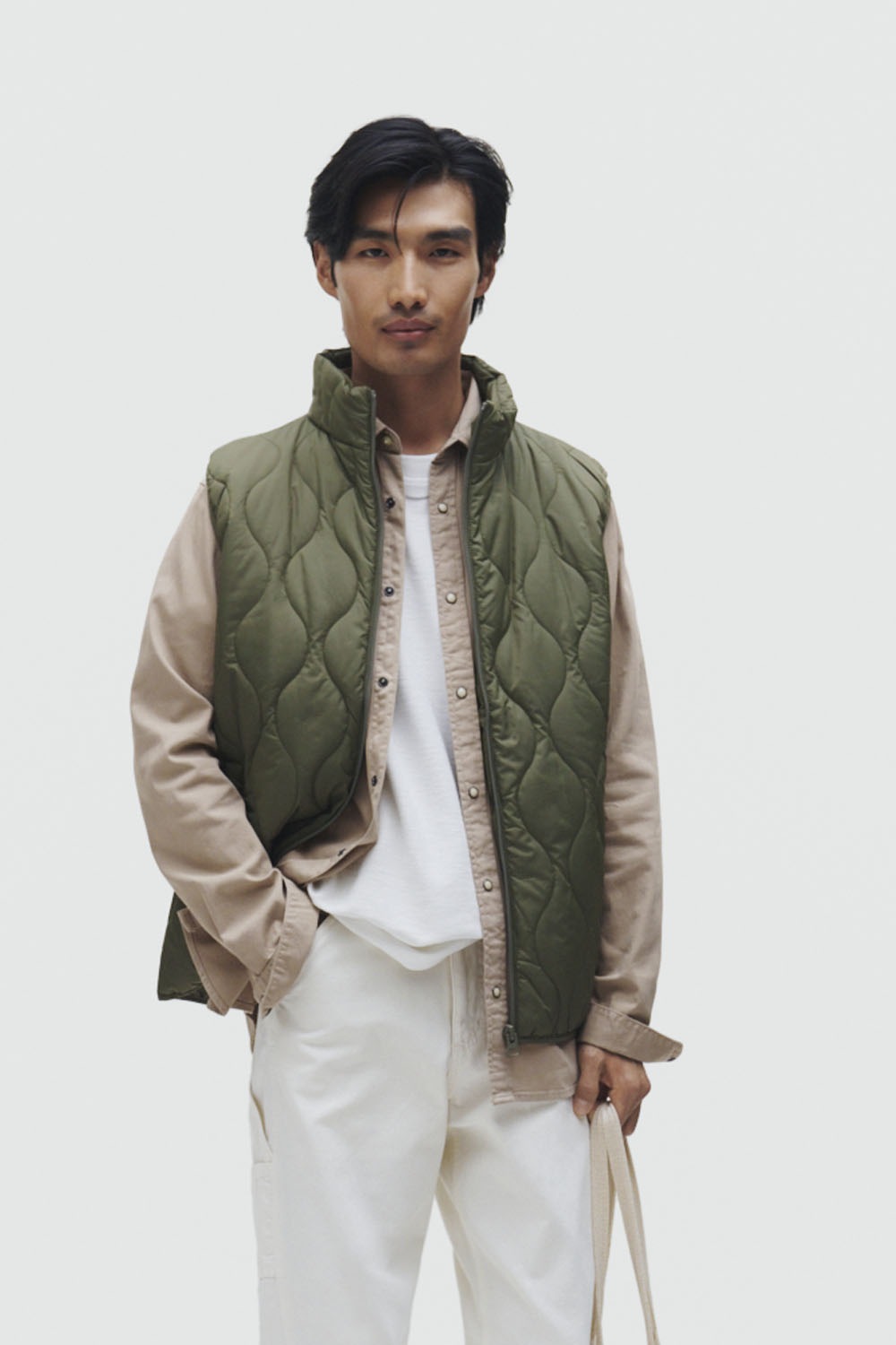 URBAN CLASSICS Steppweste »Urban Classics Mens Super Light Bubble Vest«, (1 tlg.)