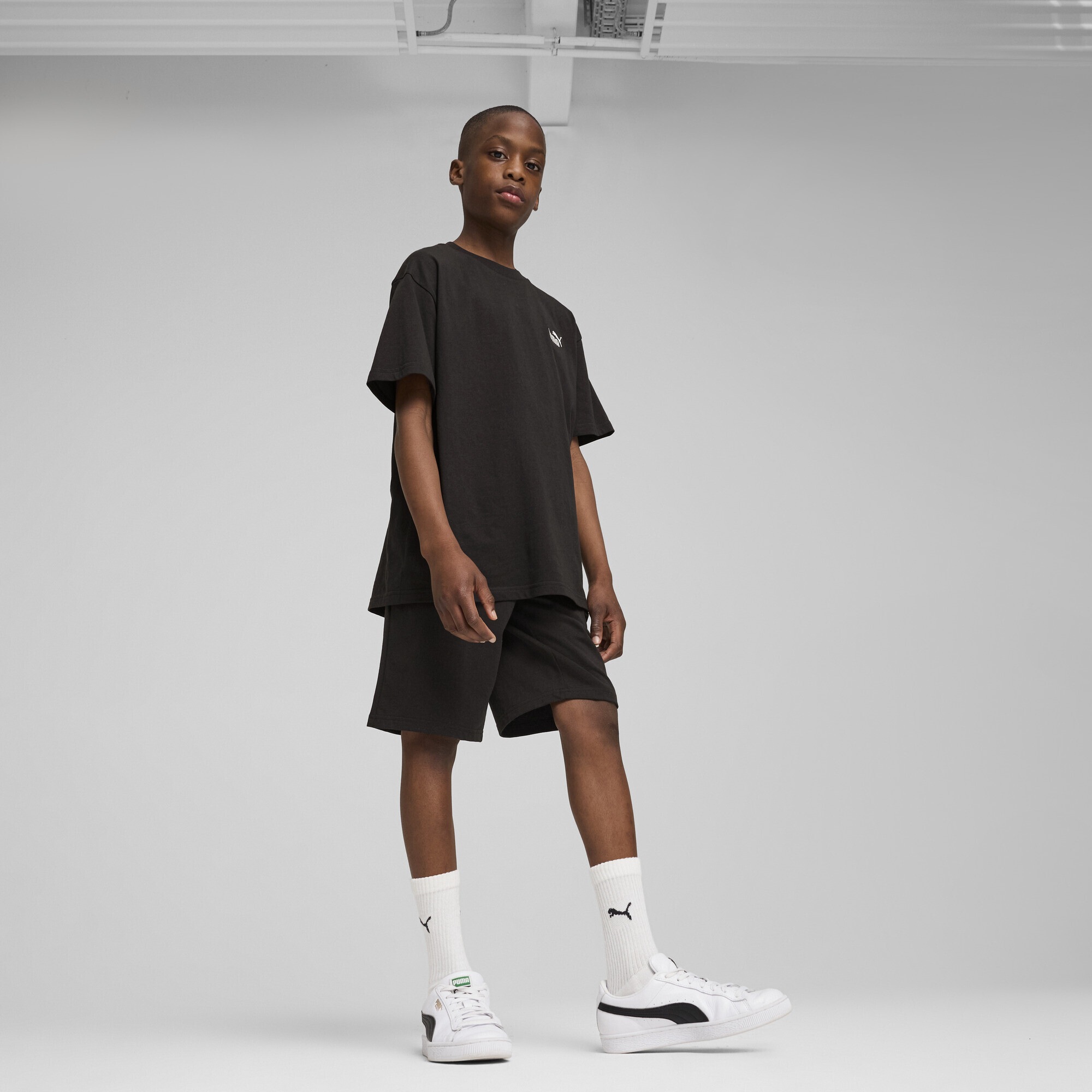 PUMA Sporthose »ESS No. 1 Logo Jersey Shorts Jungen«
