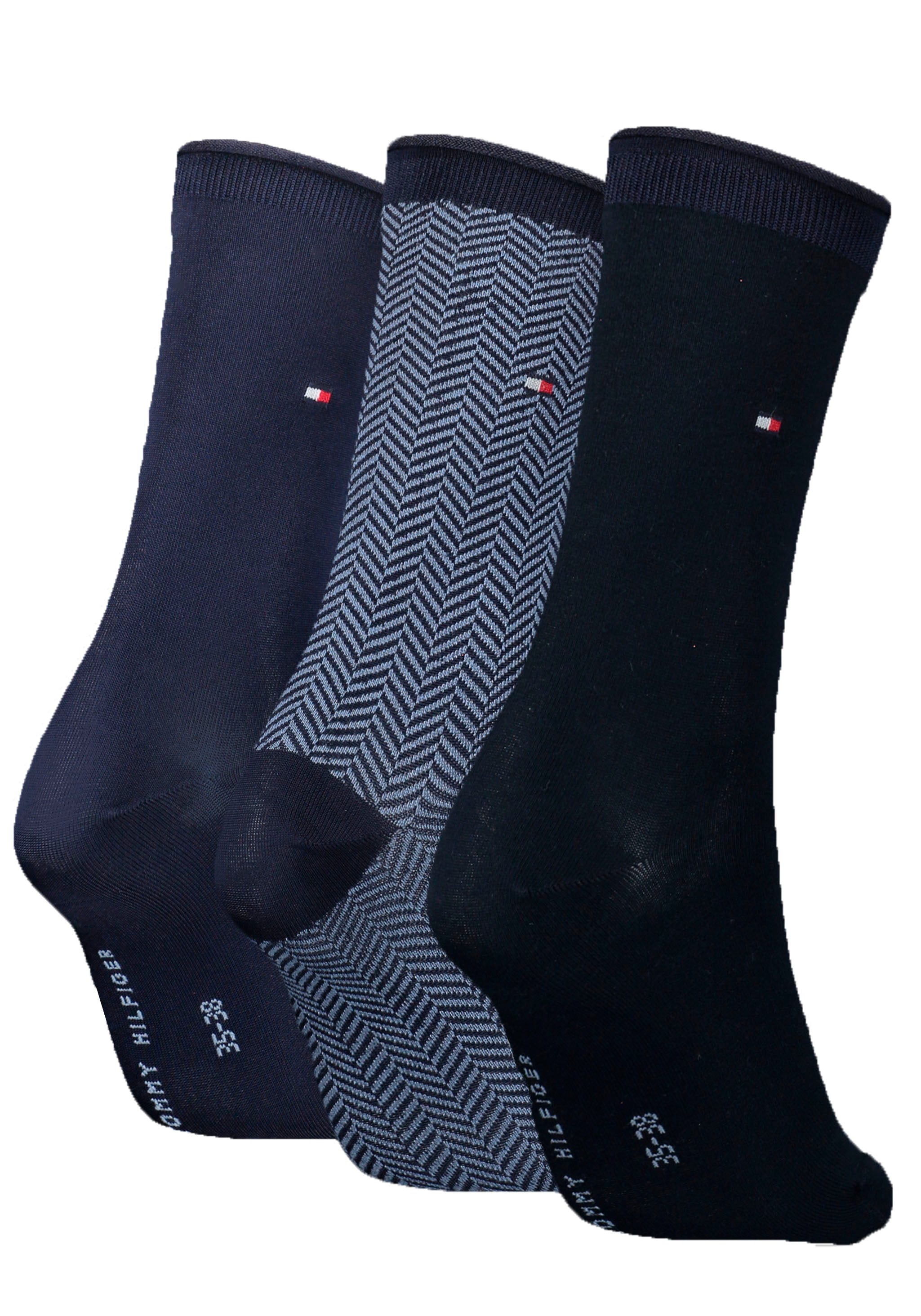 Tommy Hilfiger Socken, (Packung, 3 Paar), in toller Geschenkbox | BAUR