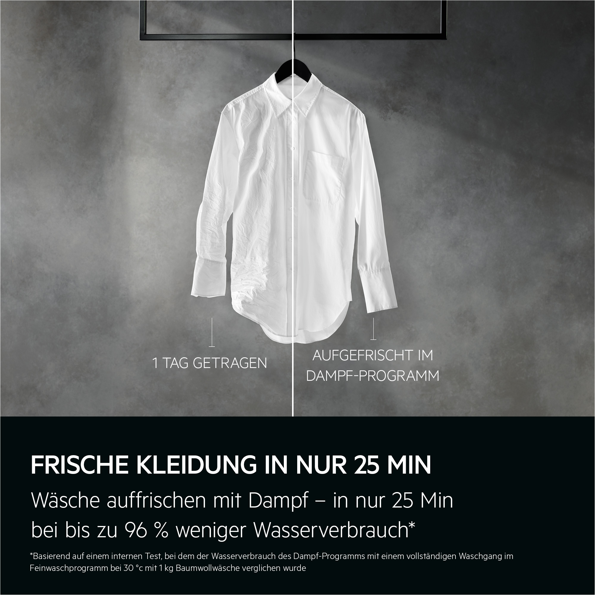 AEG Waschmaschine Toplader »LTR7A37STL« 7 kg 1300 U/min ProSteam®: Auffrischen mit Dampf statt Waschen und 96 % Wasser sparen