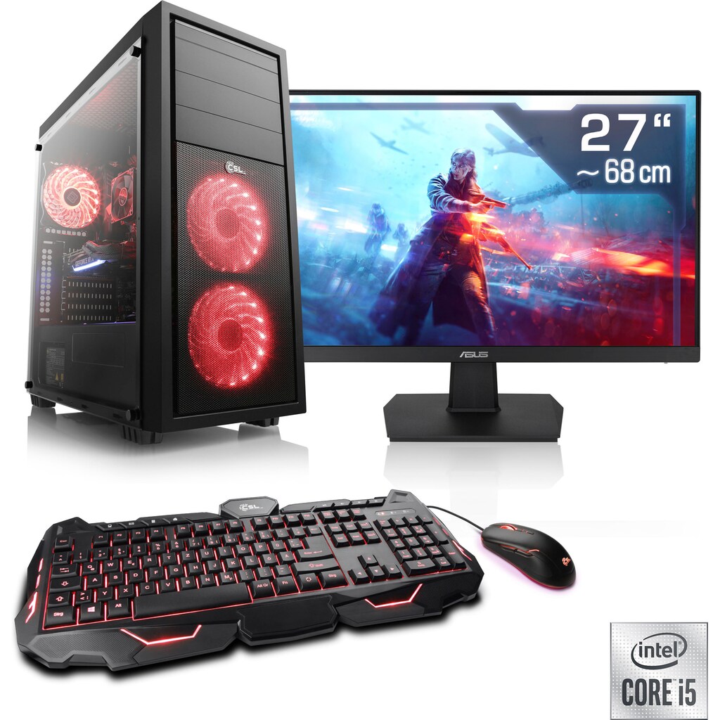 CSL Gaming-PC-Komplettsystem »Speed V25114«