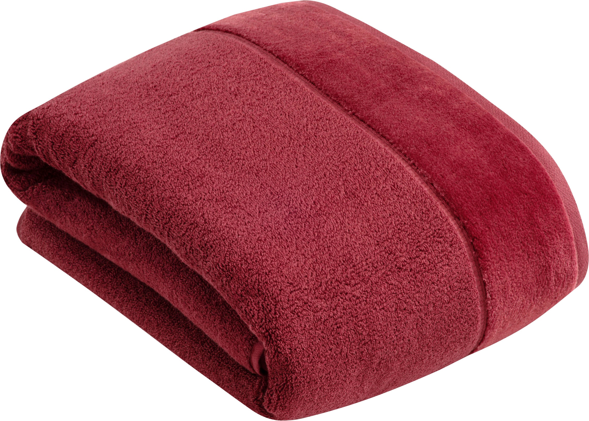 Vossen Badetuch "Pure" Baumwolle & VEGAN, mit eleganter Veloursbordüre günstig online kaufen