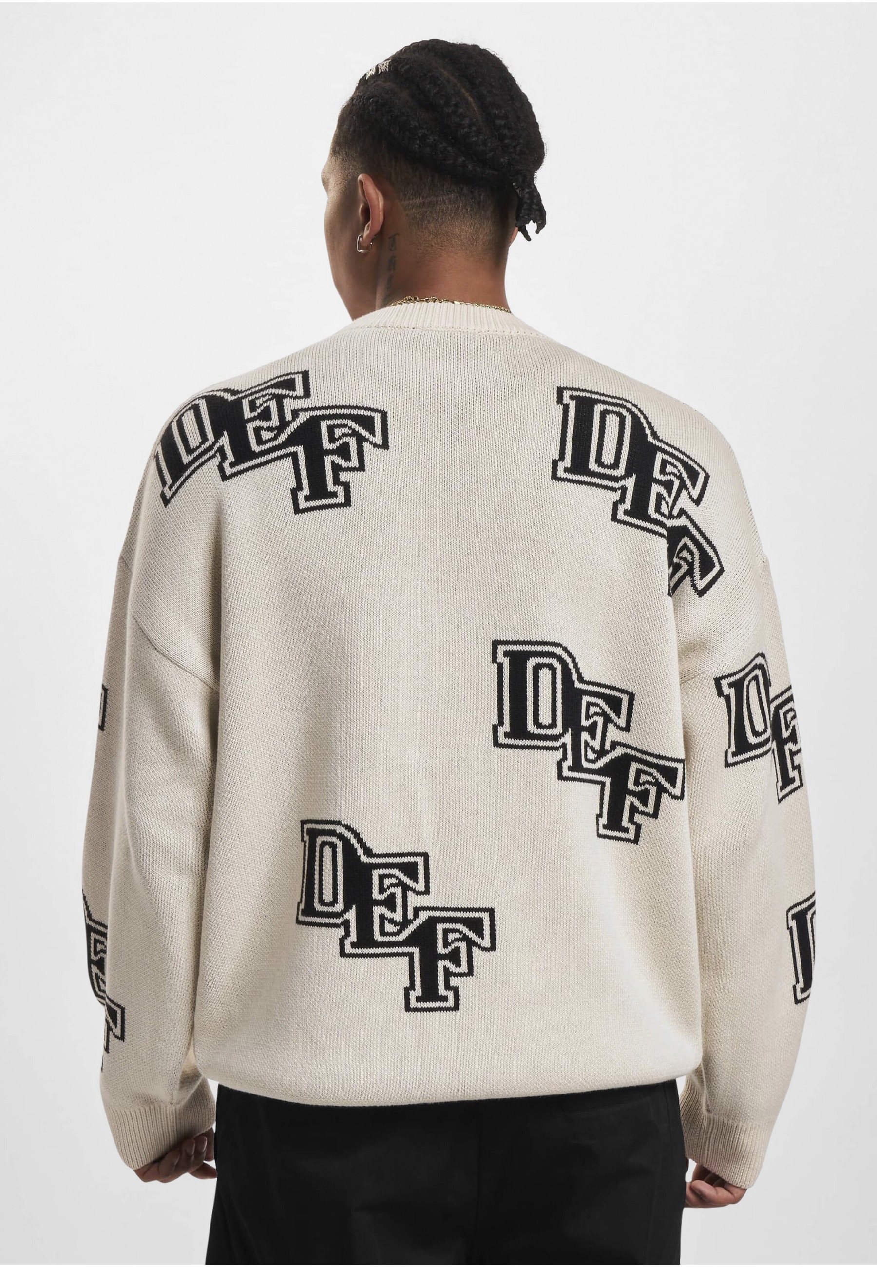 DEF Sweater »DEF Herren DEF Knit Crewneck«, 1 Stk.
