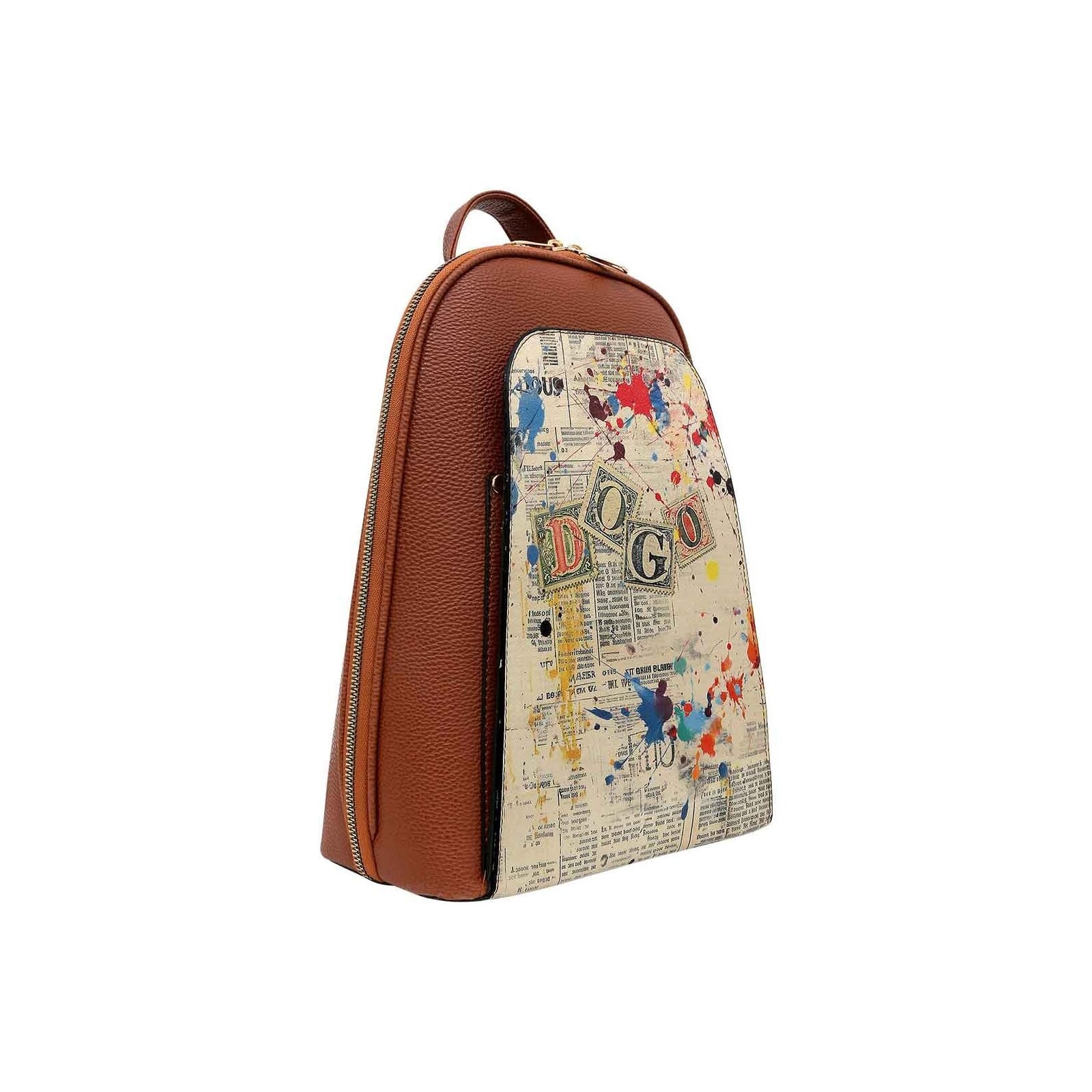 DOGO Tagesrucksack »Tidy Bag Dogo Stamp Damen Rucksäcke (Fashion) / Neutral«