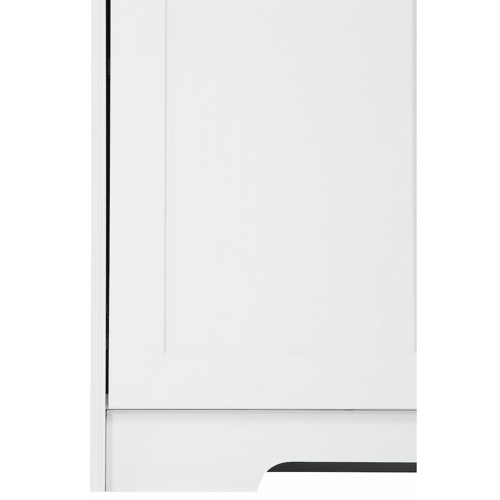 Home affaire Highboard »Nanna«, in duroplastischer Oberfläche Folien Eichen-Optik, Breite 118 cm