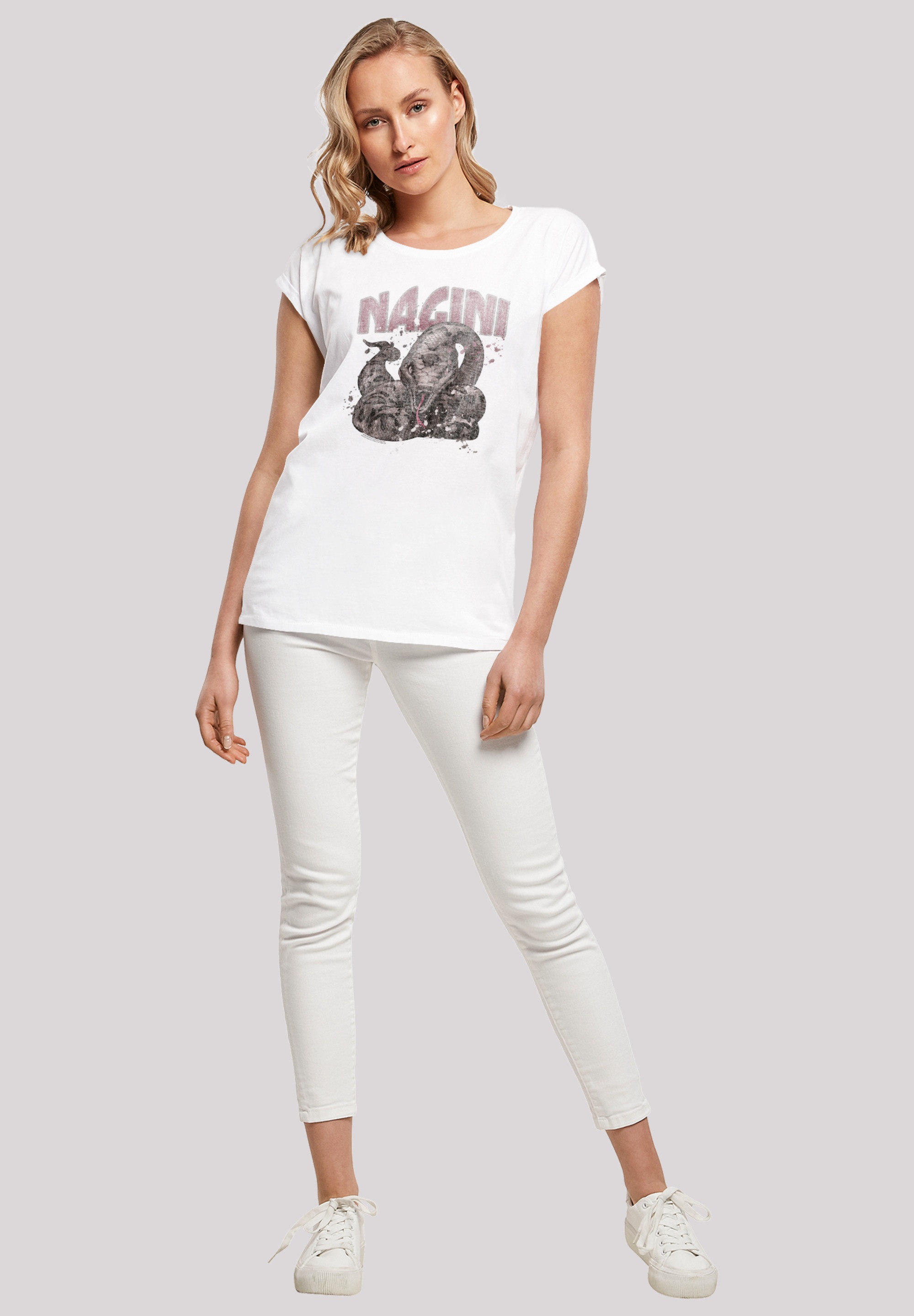 F4NT4STIC T-Shirt »Harry Potter Nagini Splats«, Print