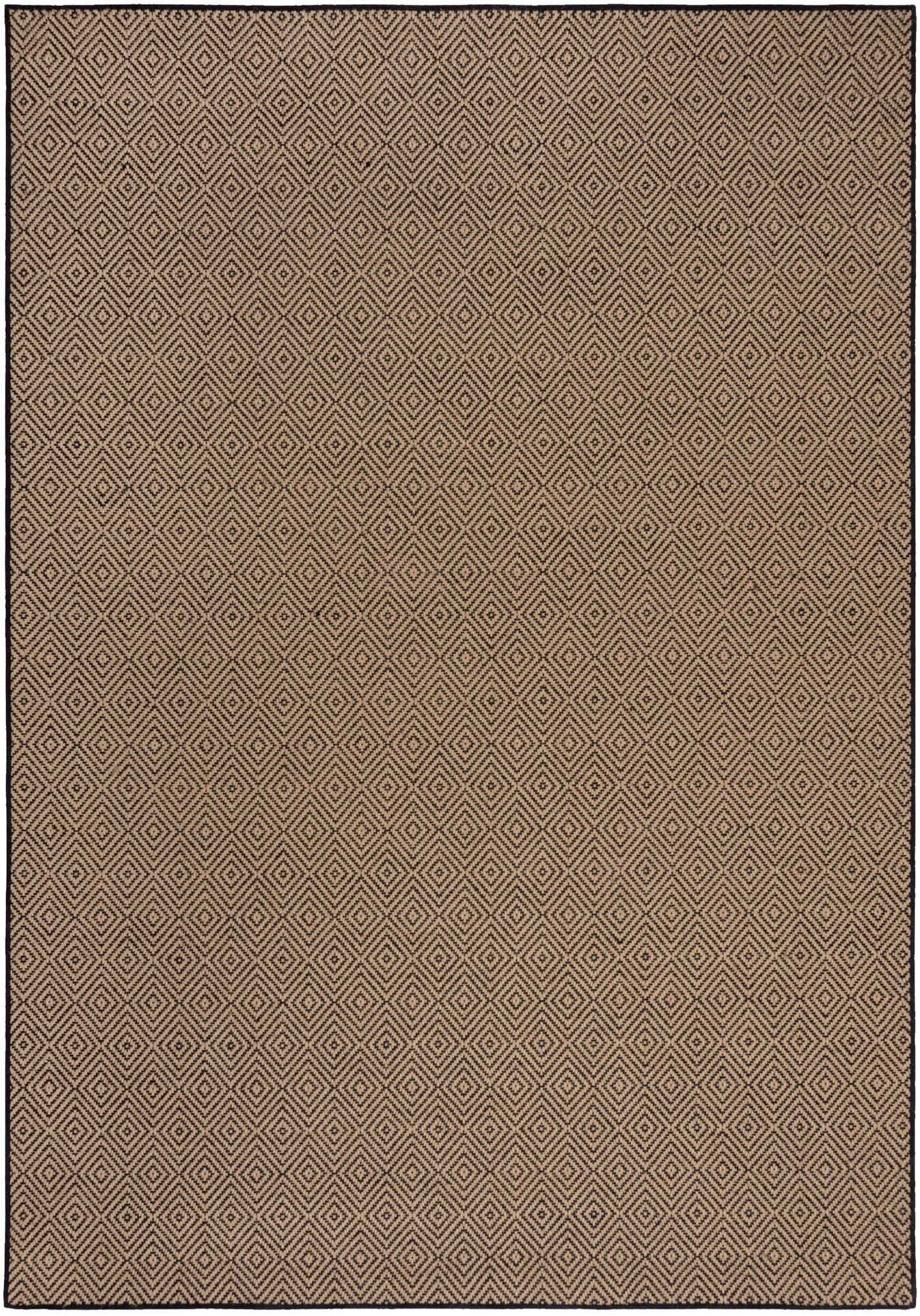 FLAIR RUGS Teppich »Jute Diamond«, rechteckig, 4 mm Höhe, Jute Teppich