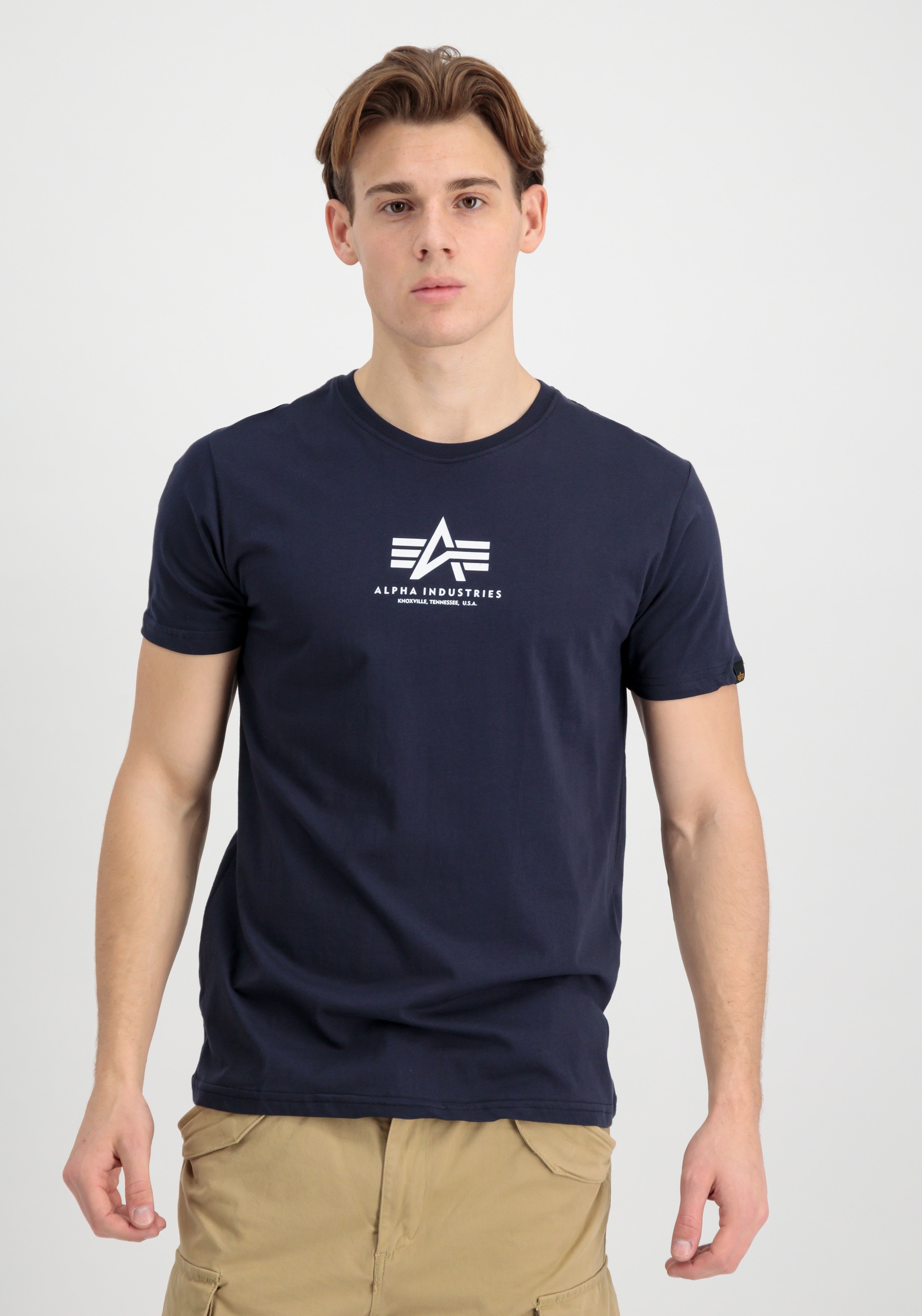 Alpha bestellen ML« ▷ Basic T-Shirts Industries | Men T BAUR Industries »Alpha T-Shirt -