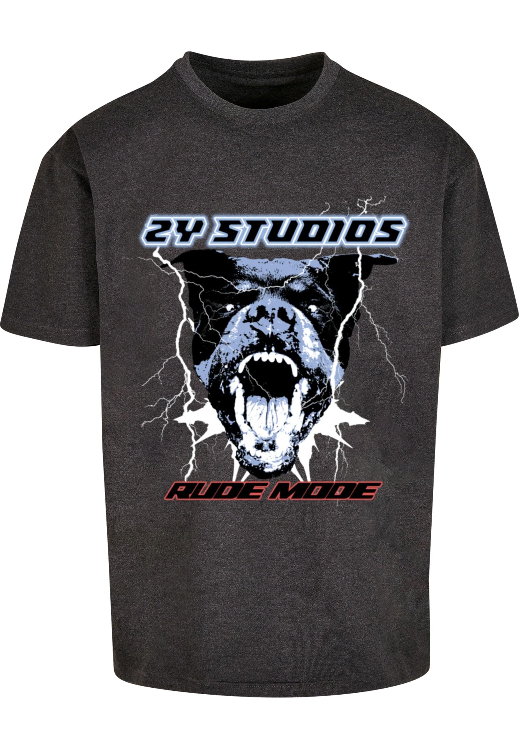 2Y Studios T-Shirt "2Y Studios Herren Rottweiler Oversize Tee" 1 Stk. tlg. günstig online kaufen