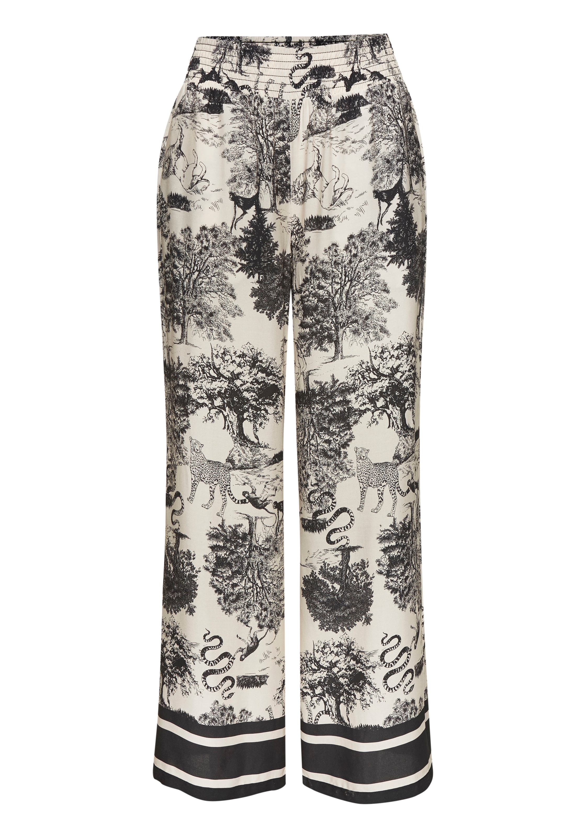 LASCANA Palazzohose mit Alloverprint, Schlupfhose, Sommerhose, modisch günstig online kaufen