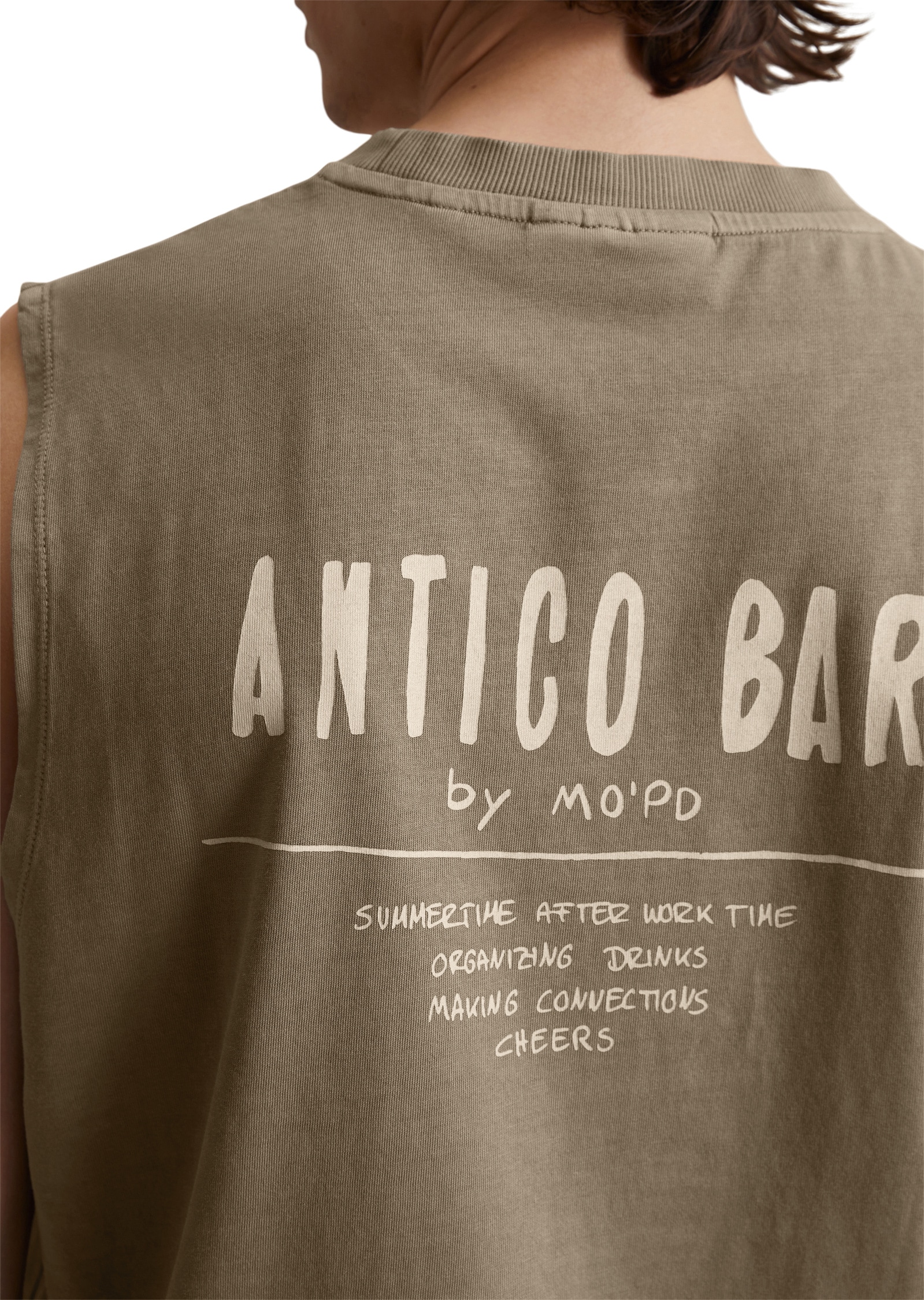 Marc O'Polo DENIM T-Shirt »mit Rückenprint«