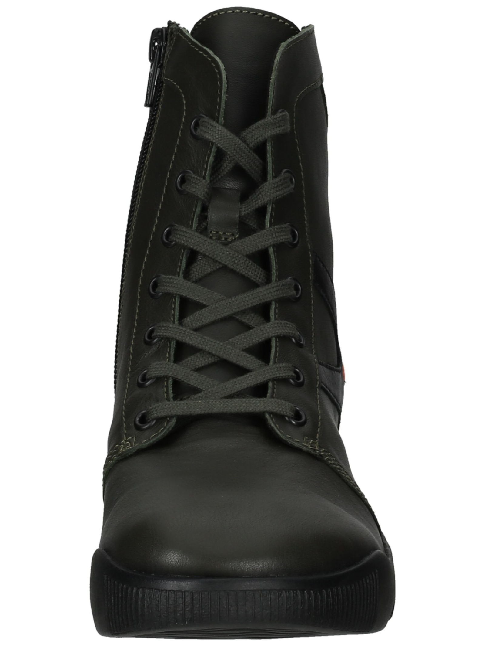 softinos Schnürstiefelette »softinos Stiefelette Leder«