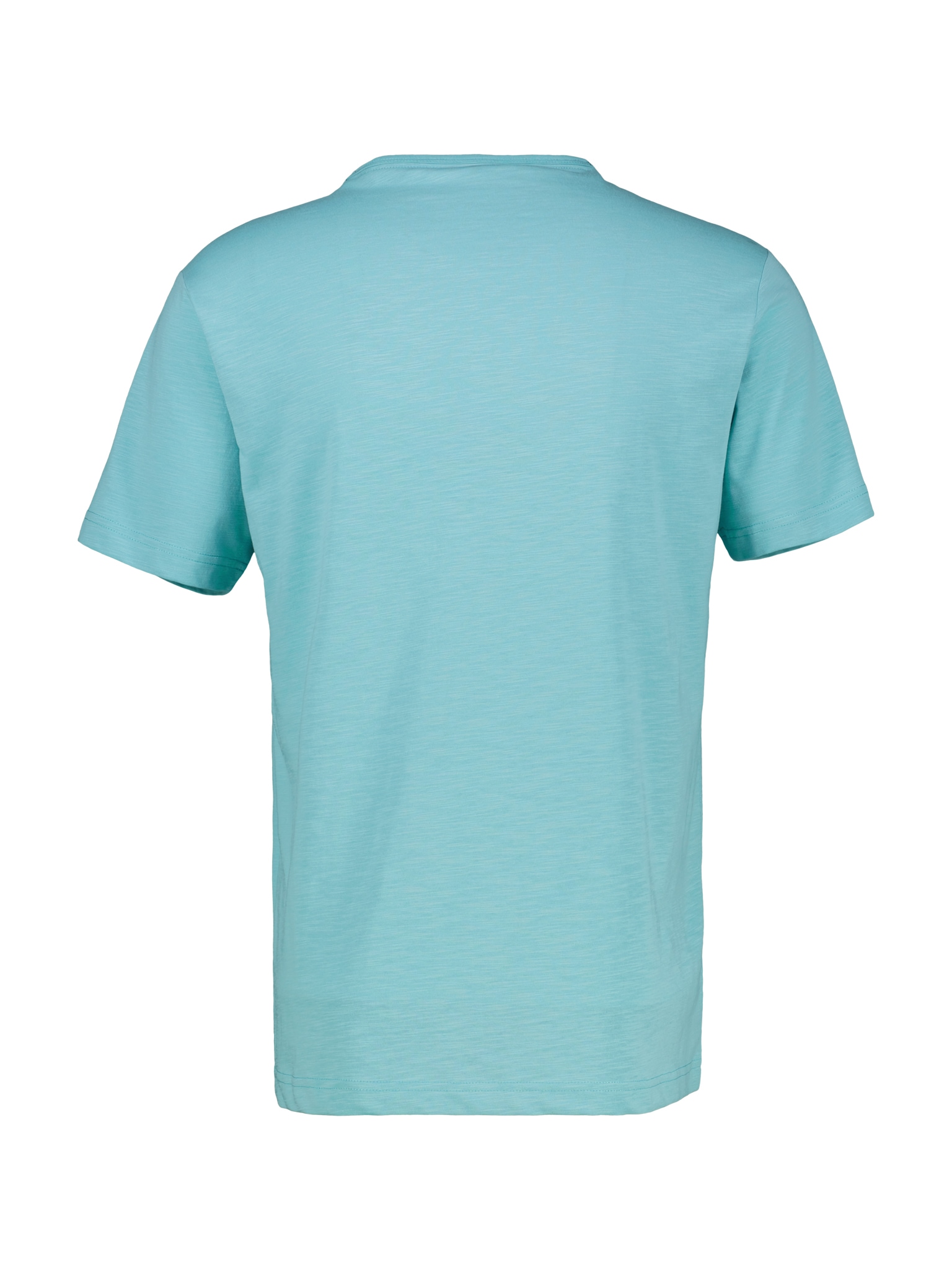 LERROS Henleyshirt, mit Logostitching auf der Brust