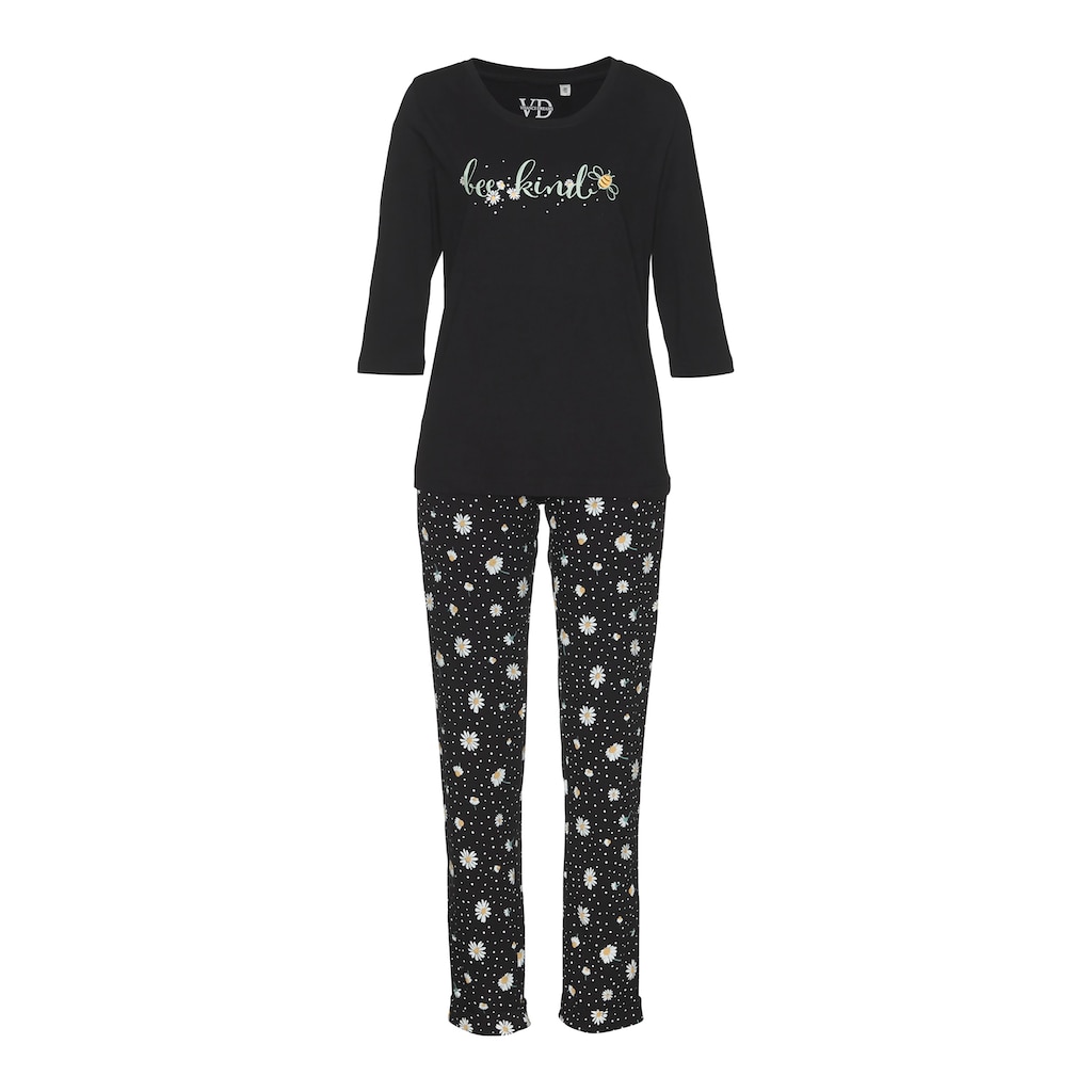 Vivance Dreams Pyjama, (2 tlg.)