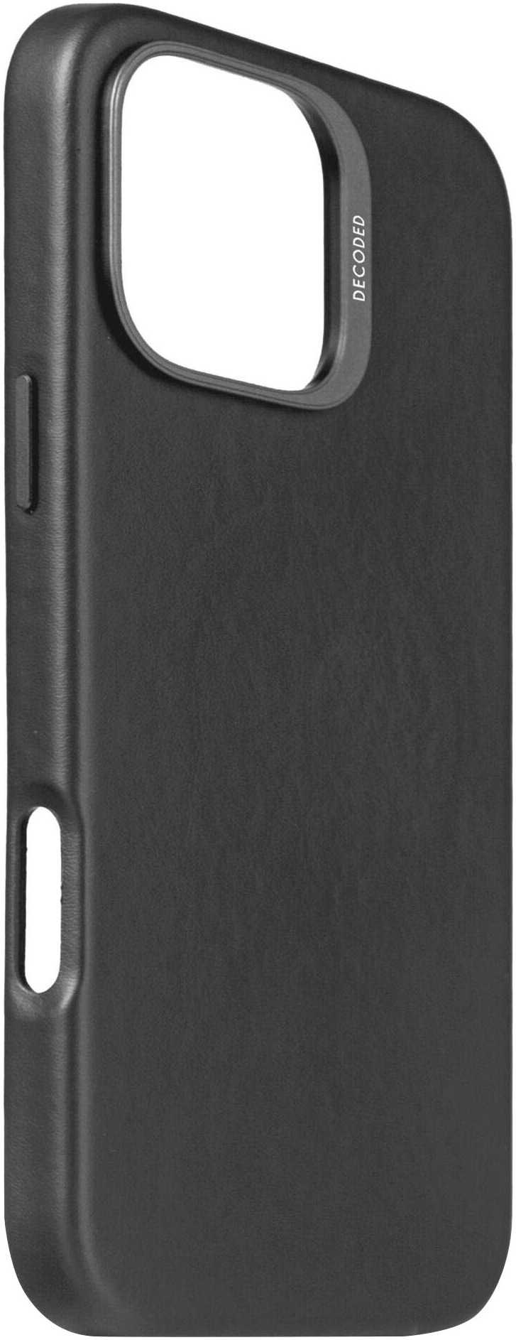 DECODED Smartphone-Hülle »Leather Backcover iPhone 16 Pro Max«, Smartphones