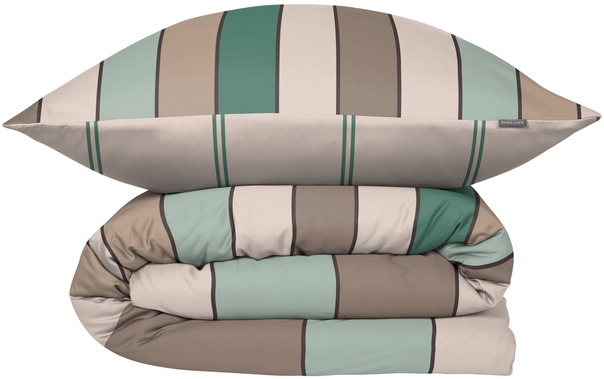 Schiesser Wendebettwäsche "Knut aus weicher Baumwolle mit Streifen" 2 MADE günstig online kaufen