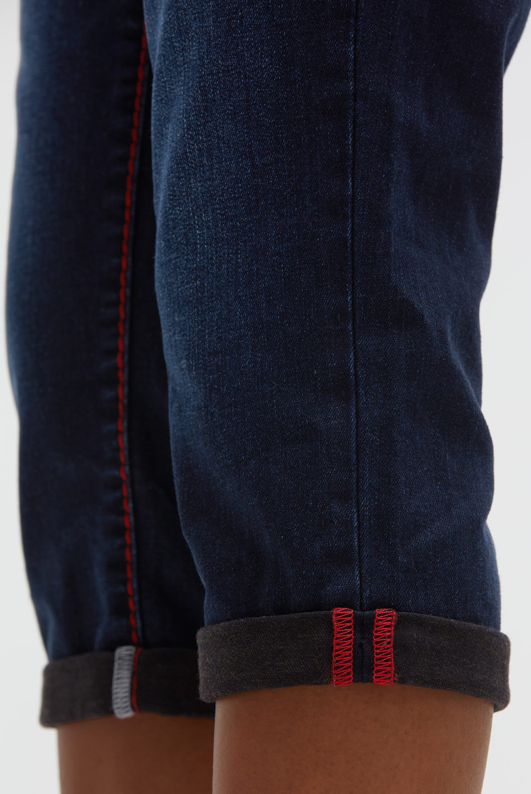 SOCCX Regular-fit-Jeans mit breiten Nähten