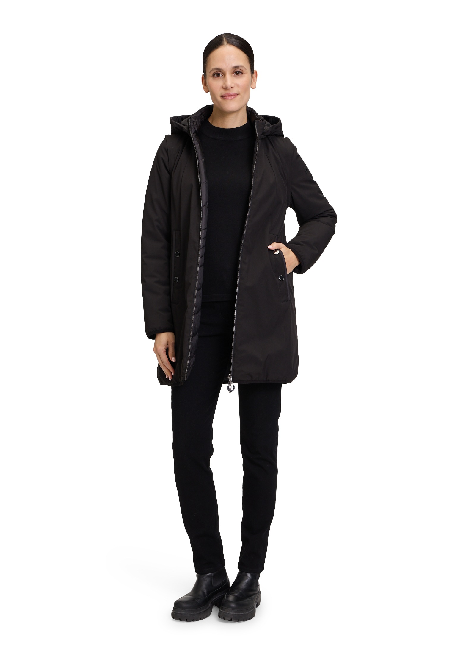 Betty Barclay Wendejacke »Betty Barclay Damen Wendejacke mit Kapuze«, mit Kapuze