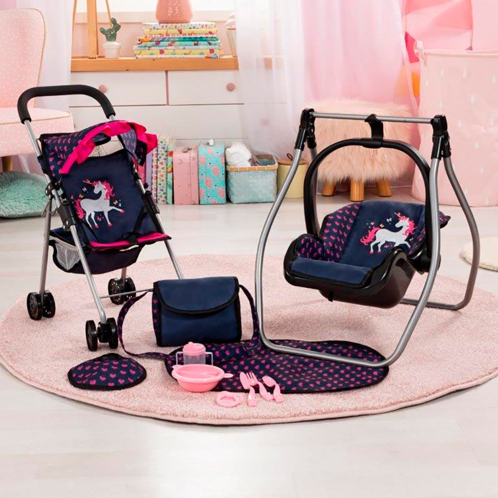 Bayer Puppenbuggy »Set mit Tasche«, (Set)