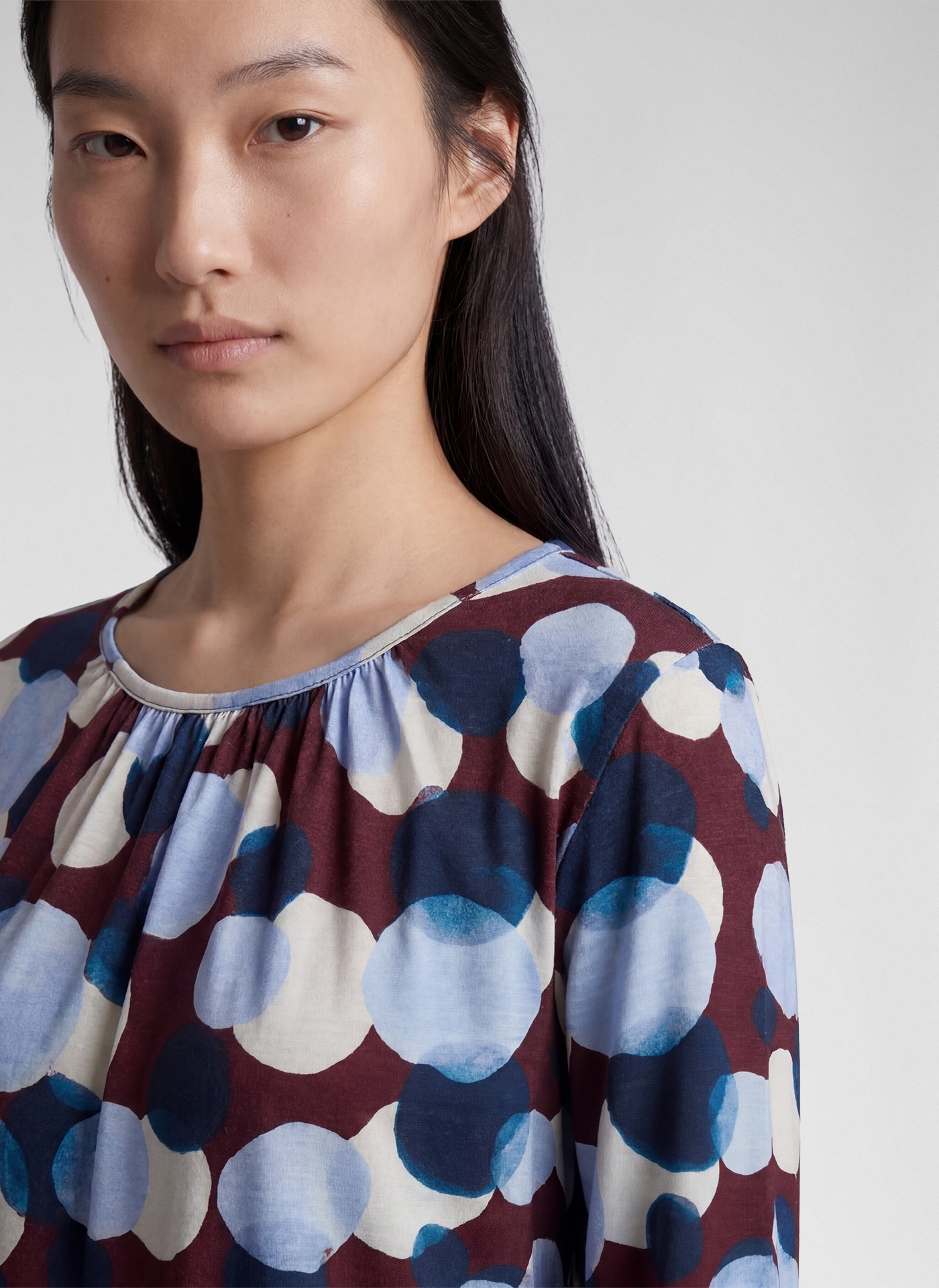 Rabe 3/4-Arm-Shirt mit grafischem Muster