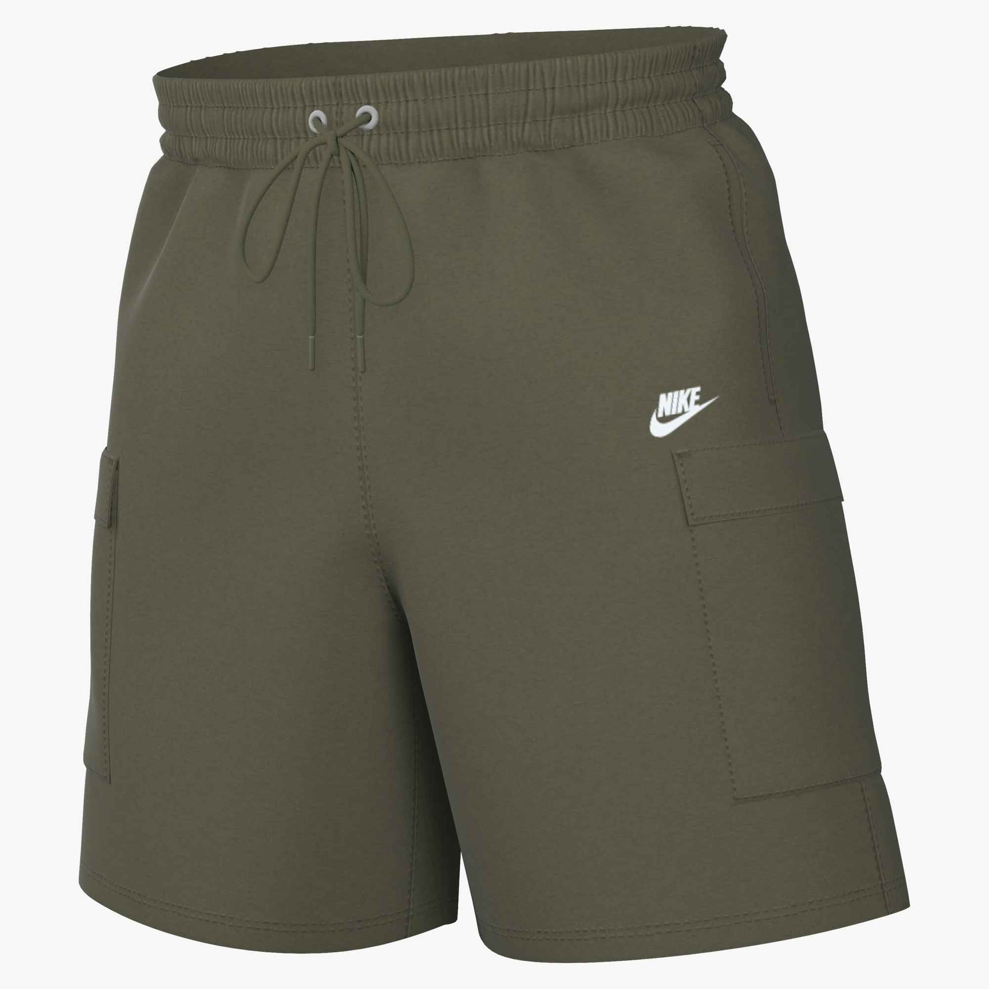 Nike Sportswear Shorts »M NK CLUB BB CARGO SHORT«  aus Baumwolle und Polyester, mit angerautem Fleece, Standardpassform