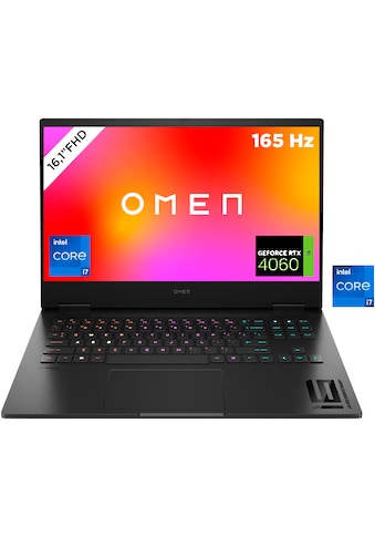 Gaming-Notebook »OMEN 16-wf1072ng«, 16,1 cm, / 40,9 Zoll, Intel, Core i7, GeForce® RTX...