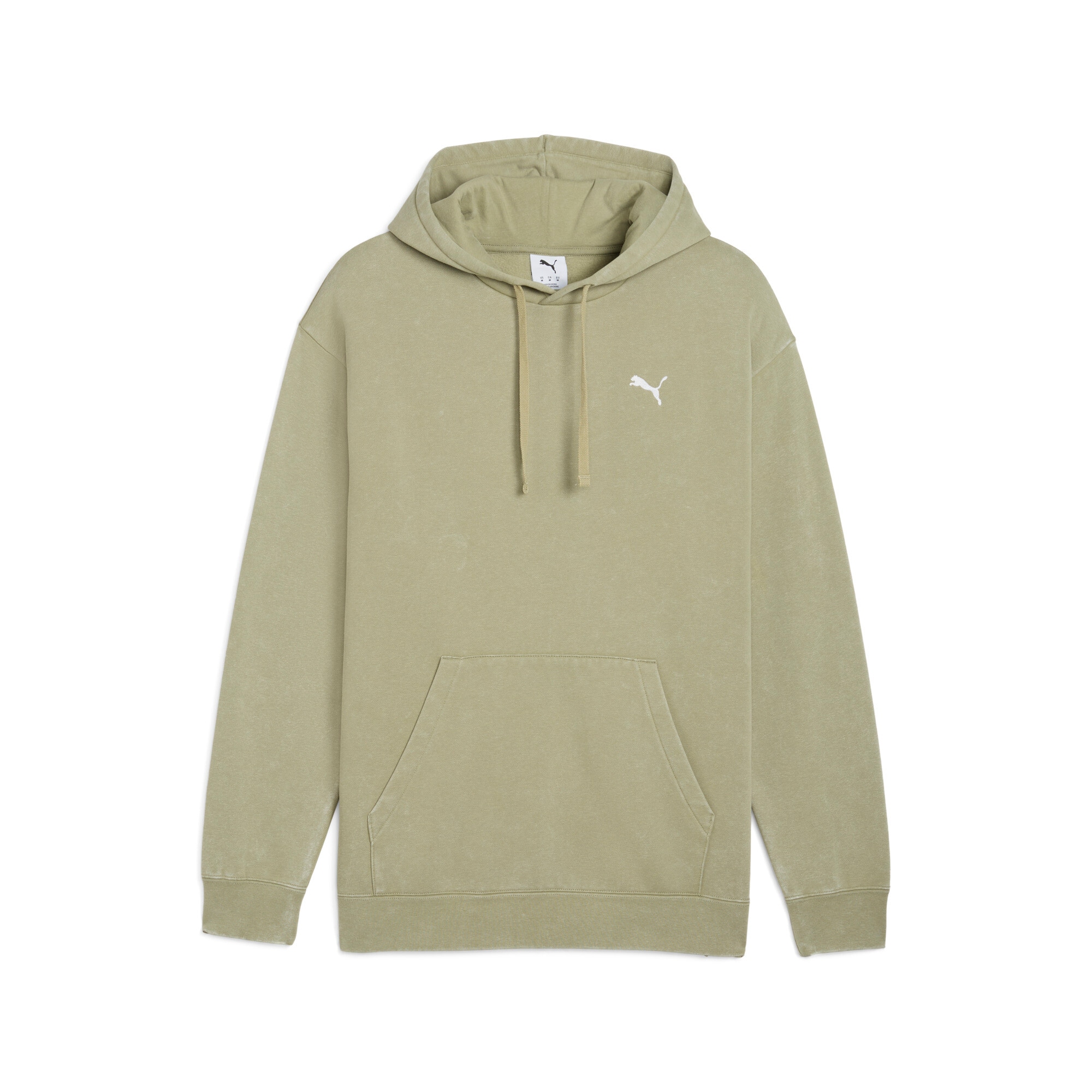 PUMA Kapuzensweatshirt "ESS ELEVATED RELAXED WASH HOODIE FL", für sportlichen und lässigen Look, aus weicher Baumwollmischung