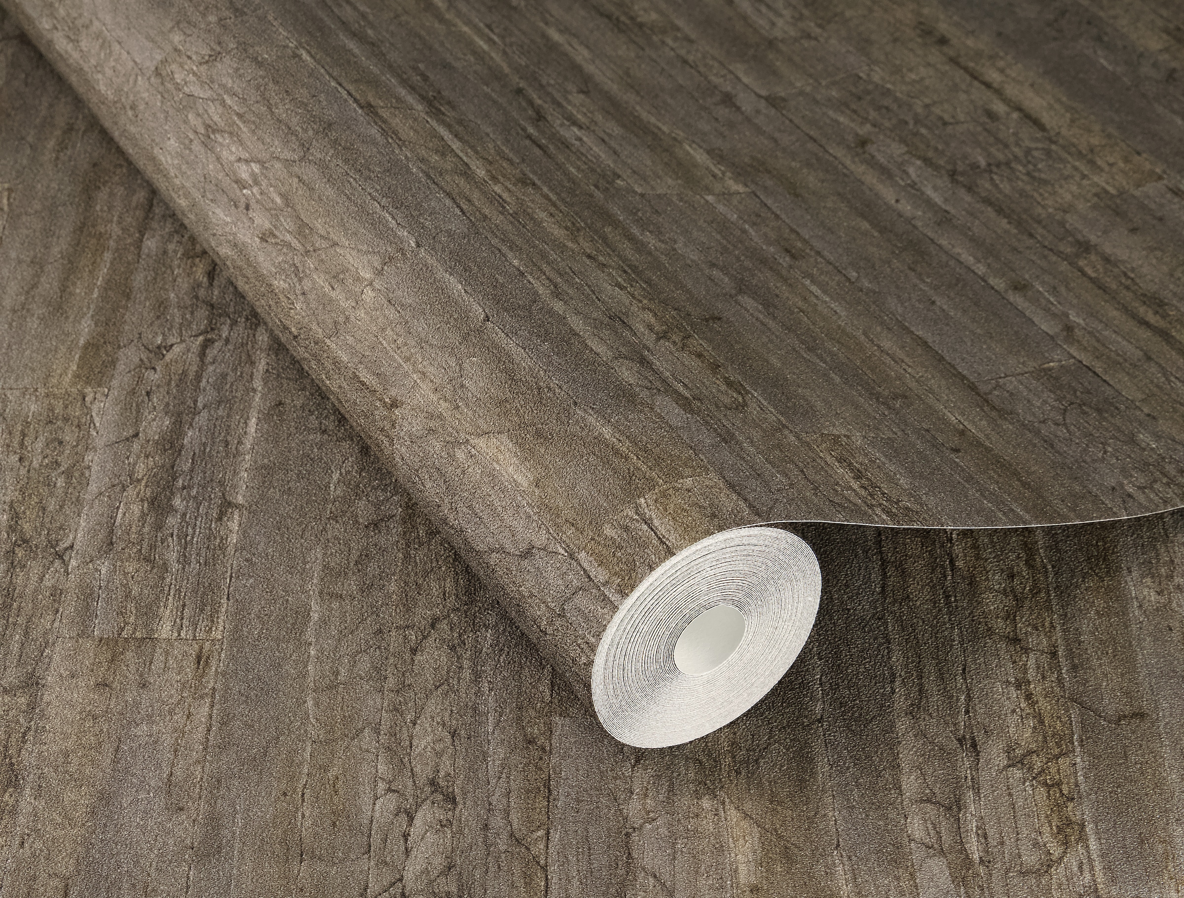 Rasch Vliestapete »Vliestapete mit Holzoptik Curiosity 537055«, Holz, Holzoptik