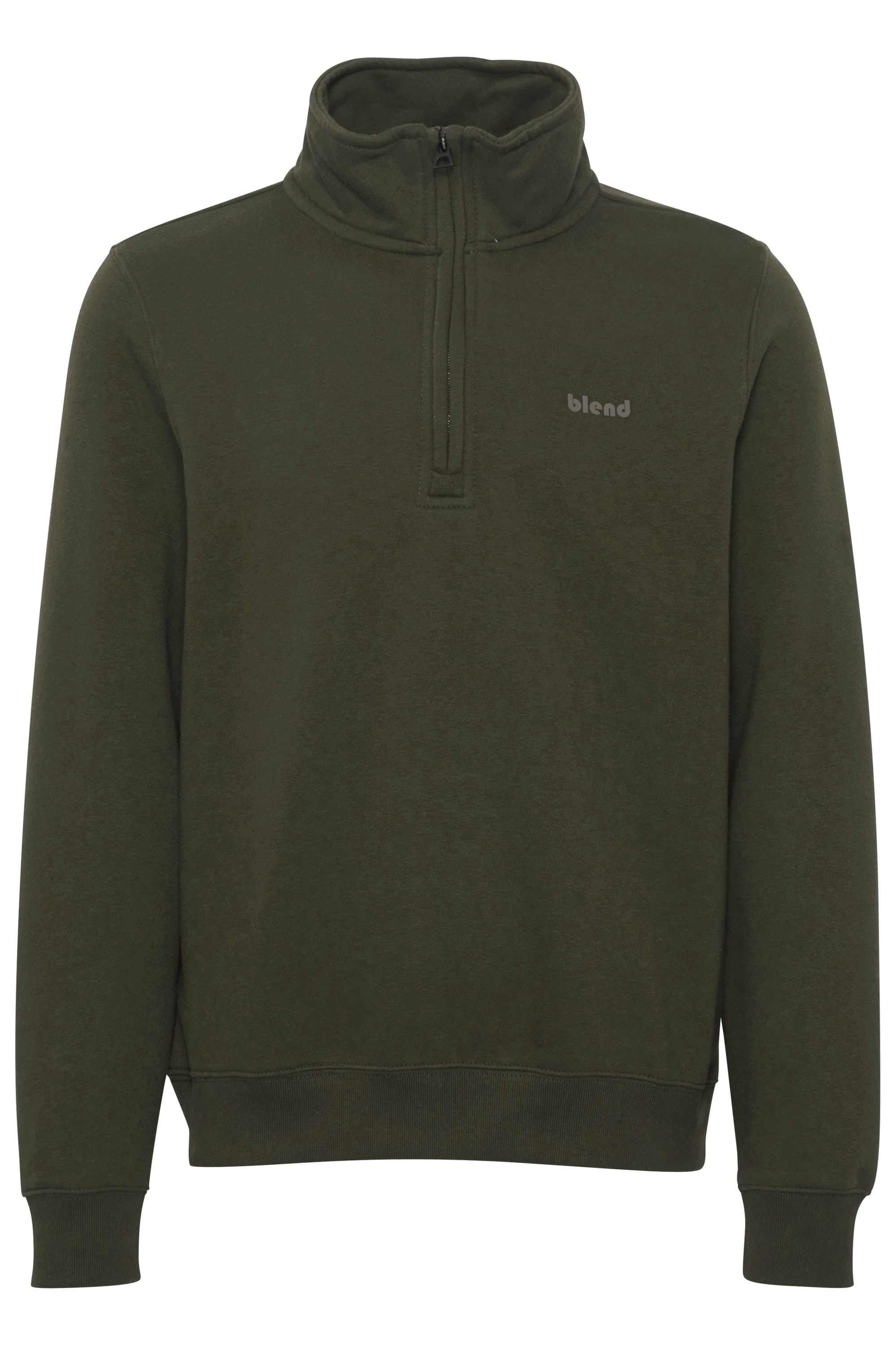 Blend Troyer »BHHalfzip« Stilvoller Sweat-Troyer mit Stehkragen