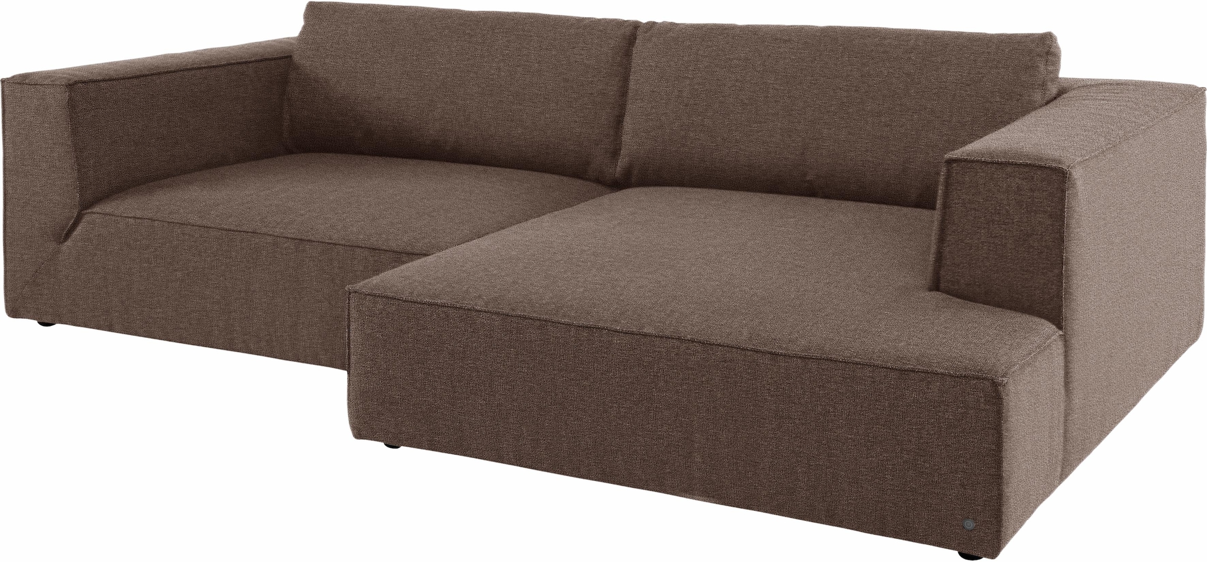 TOM TAILOR HOME Ecksofa »Big Cube Style«, (2 St.), mit cleanen Stegkissen, extra große Sitztiefe, Breite 270cm