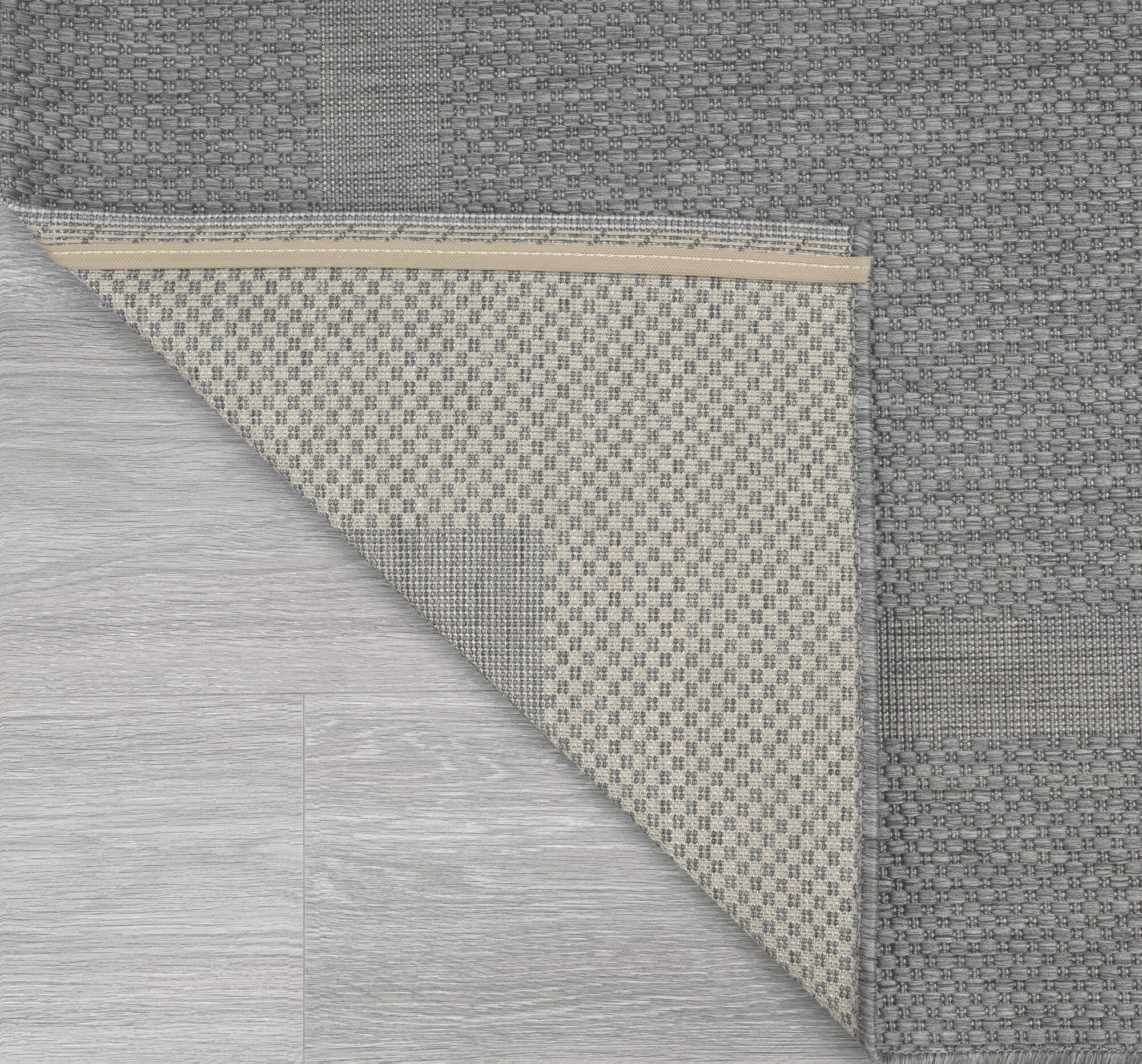 the carpet Teppich »Mistra«, rechteckig, 1 mm Höhe