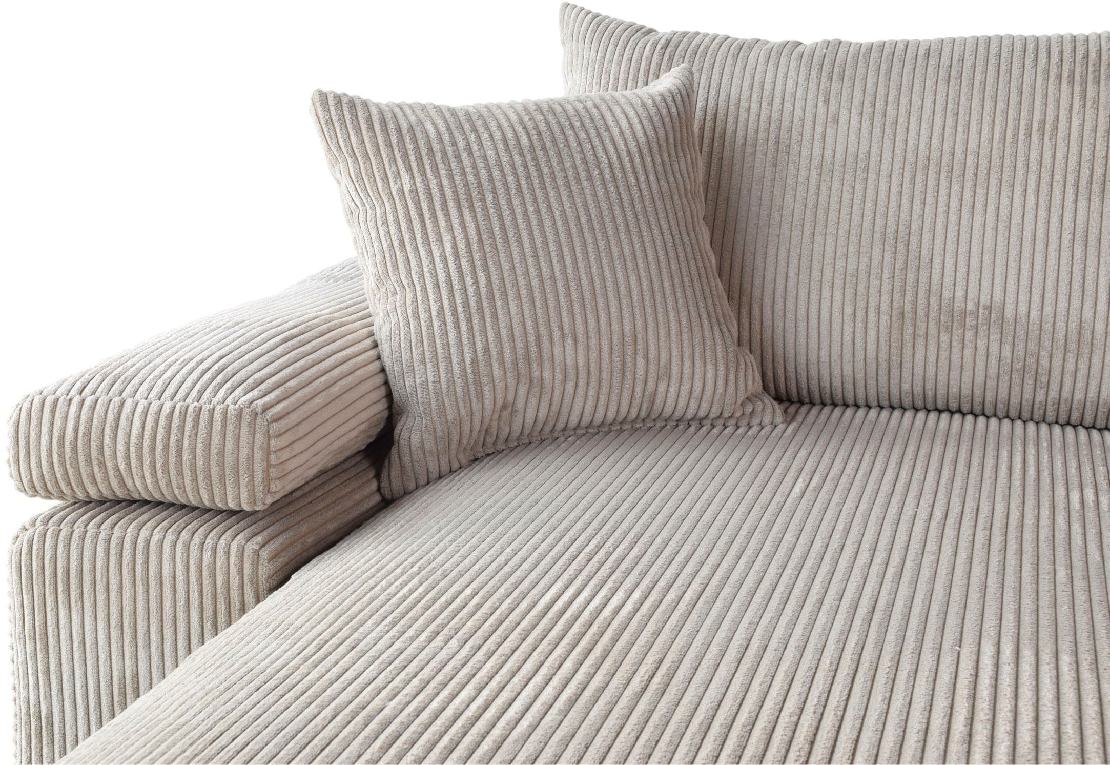 COLLECTION AB Wohnlandschaft Wohnlandschaft,2  Ottomane,Polyätherschaum-Polsterung