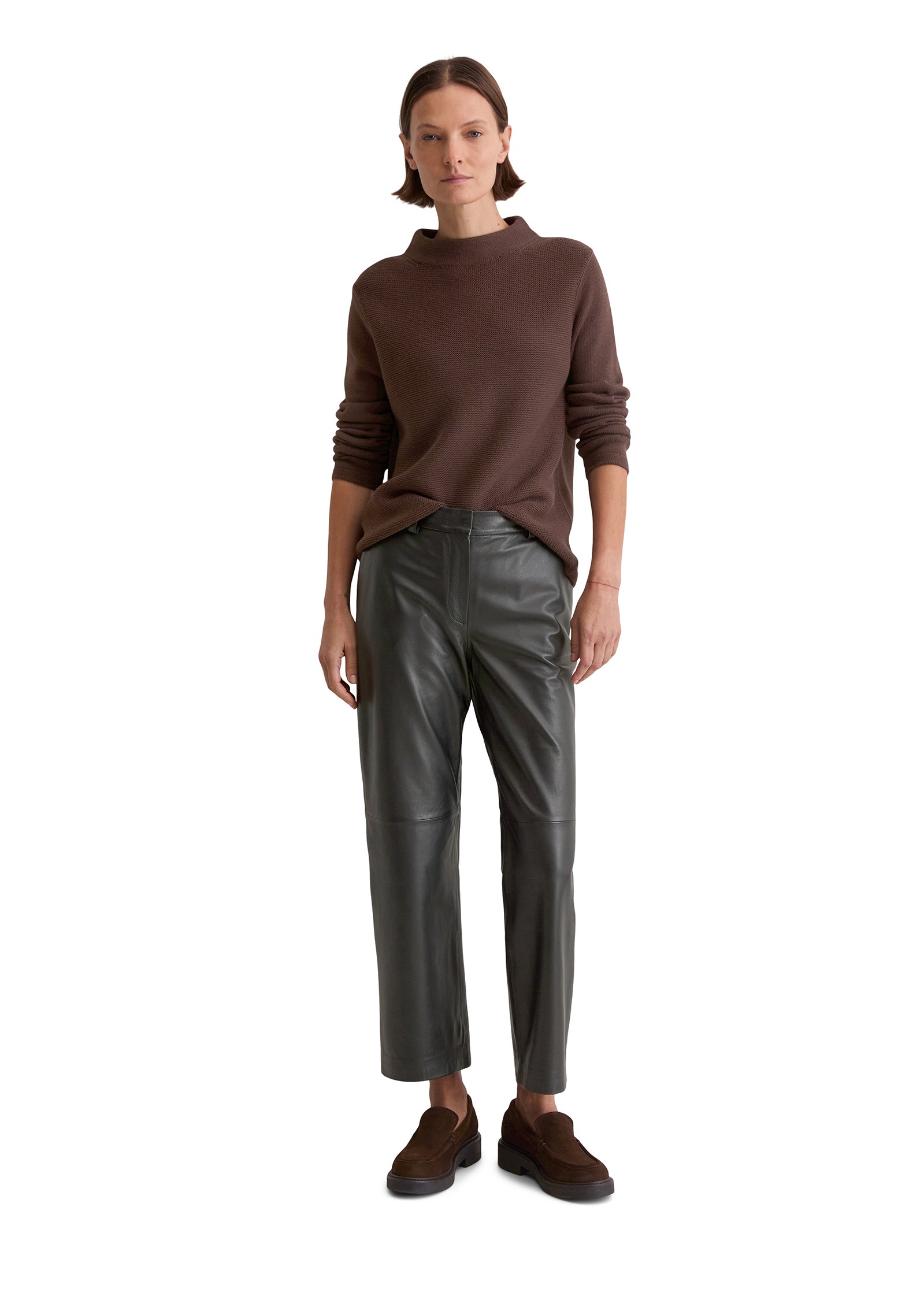 Marc O'Polo Stehkragenpullover »aus Organic Cotton«
