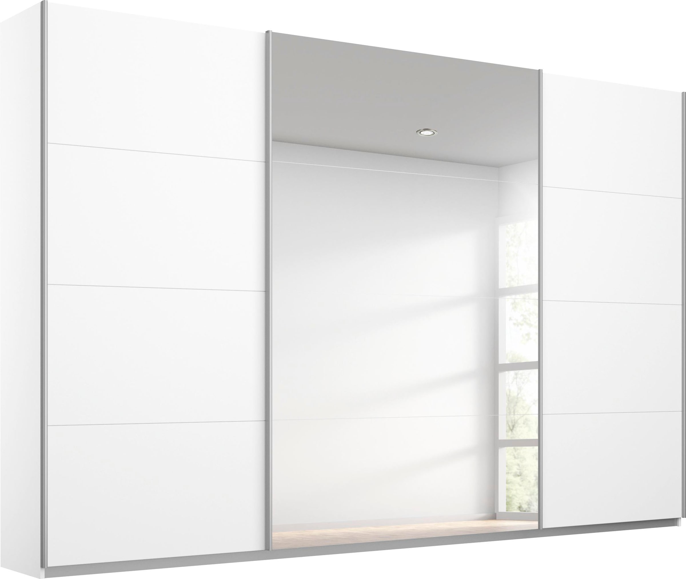 OTTO home 1100000002199 "Mehrzweckschrank Aktenschrank Möbel Mietswohnung Schlafzimmer TOMA" Breiten 203/271/315/360 cm, Höhen 210/229 cm, inkl. Regaleinsatz sowie zusätzlichen Einlegeböden MADE IN GERMANY
