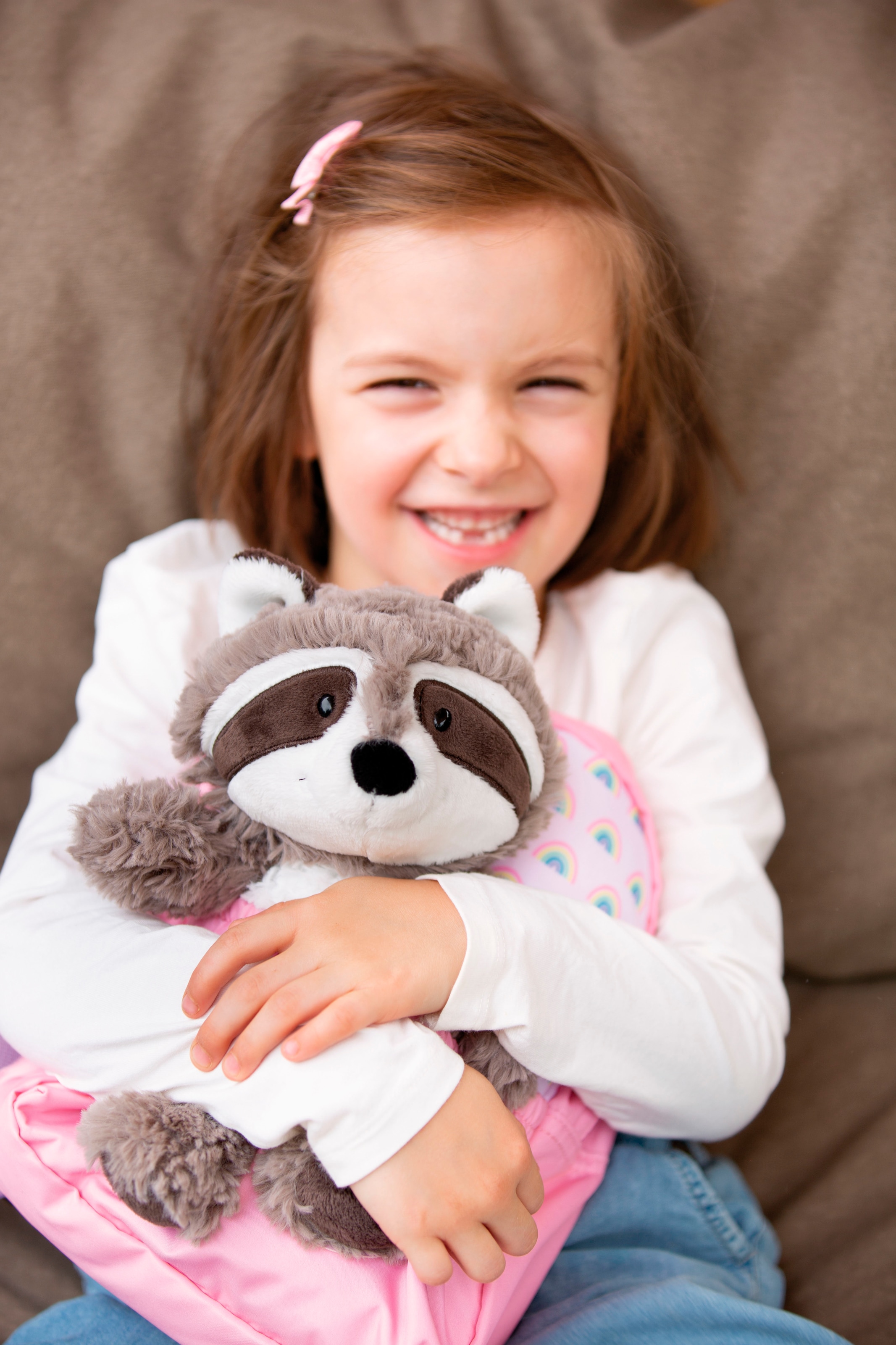 Nici Kinderrucksack »Travel Friends, Rucksack mit Plüsch Waschbär, 25 cm«