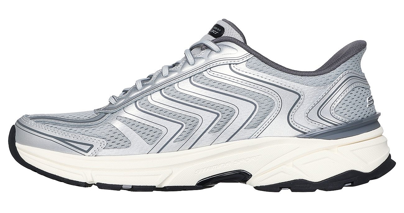 Skechers Slip-On Sneaker »STAMINA SPORT«, Retro Sneaker, Schnürschuh mit Slip-ins
