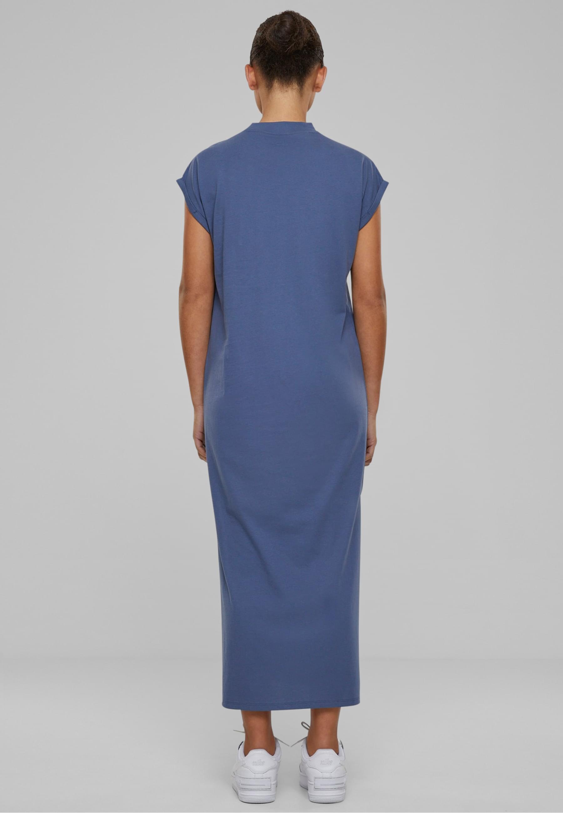 URBAN CLASSICS Shirtkleid »Urban Classics Damen Ladies Long Extended Shoulder Dress«, (1 tlg.)