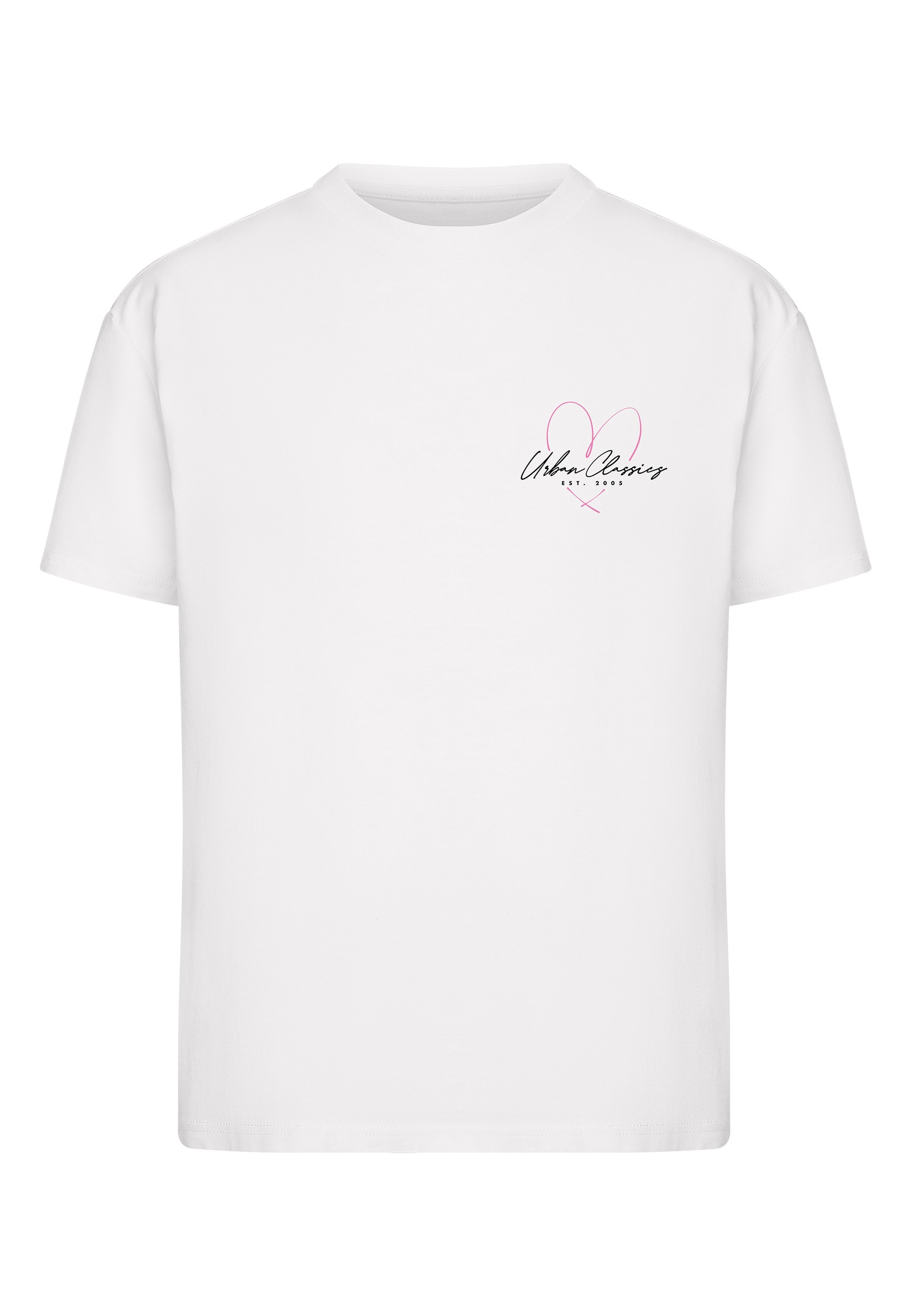 URBAN CLASSICS T-Shirt "Urban Classics Ladies Urban Classic Heart Logo Loose Tee" 1