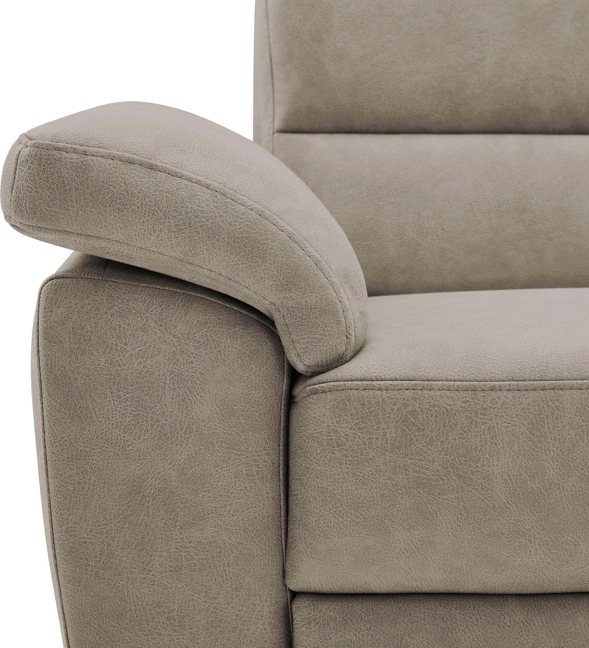 CALIZZA INTERIORS Wohnlandschaft »Onyx U-Form«, (3 St.), wahlweise mit Bettfunktion und Bettkasten