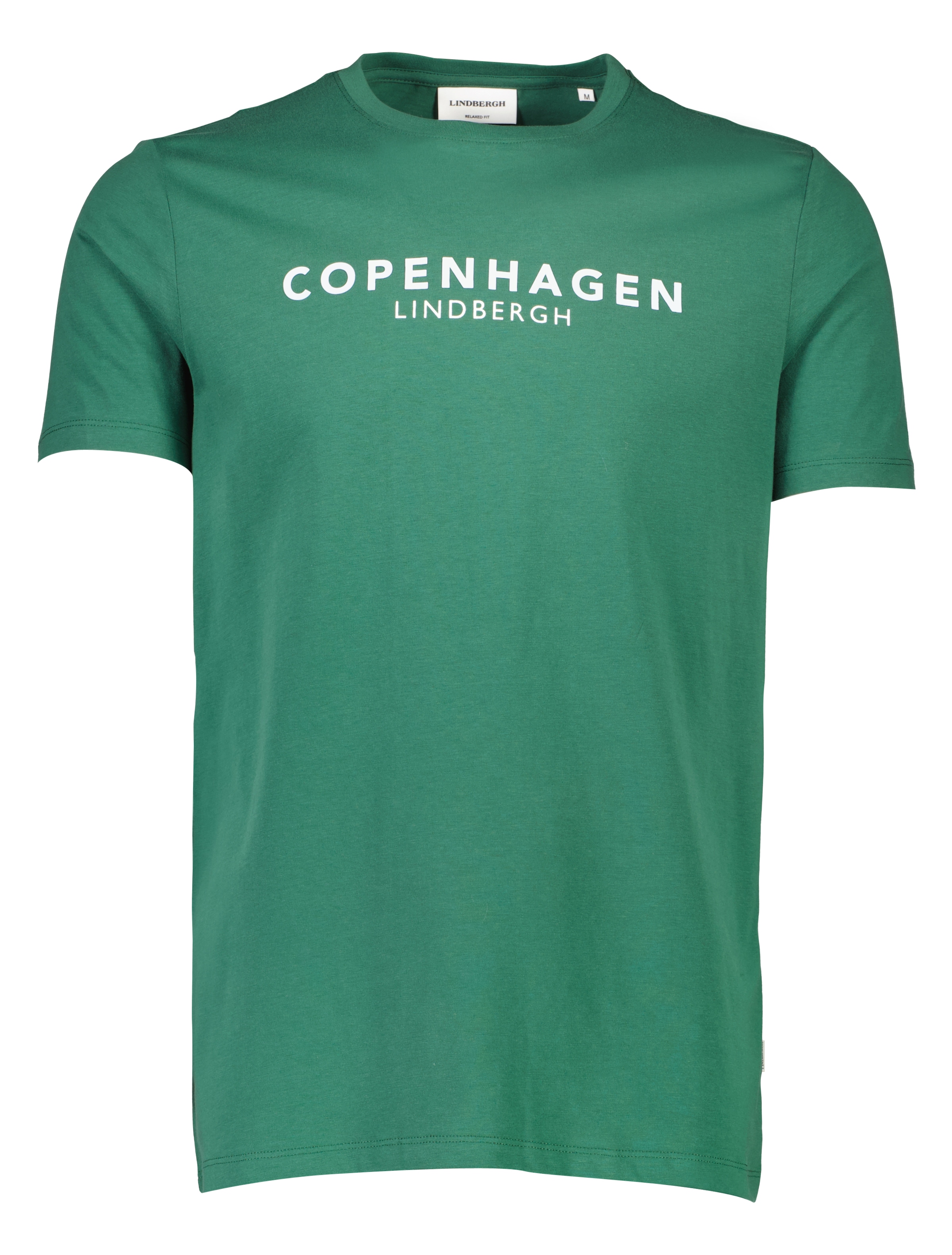 LINDBERGH T-Shirt mit Logo und Rundhalsausschnitt