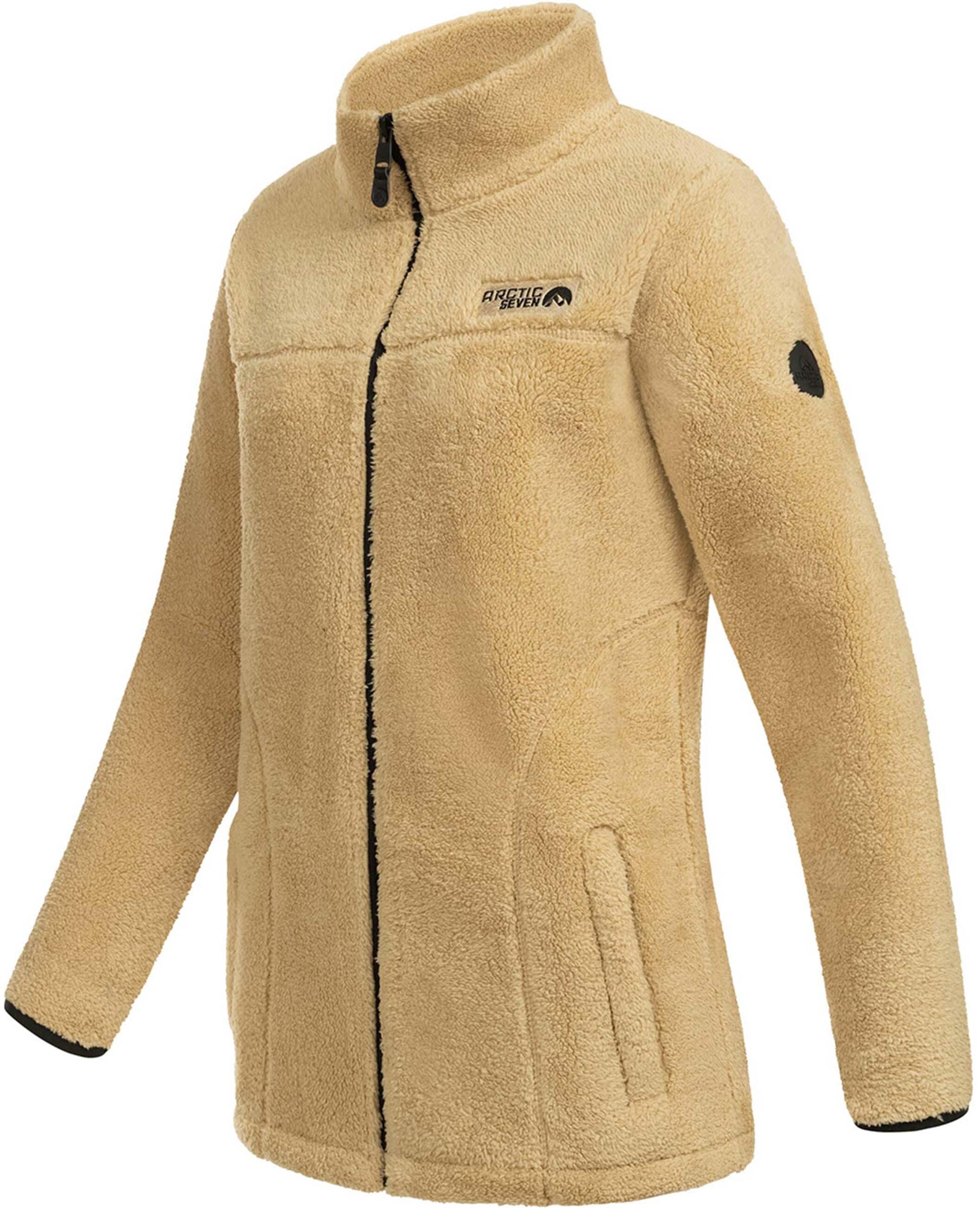 Arctic Seven Fleecejacke »ASDiania«, Sherpa Übergangsjacke