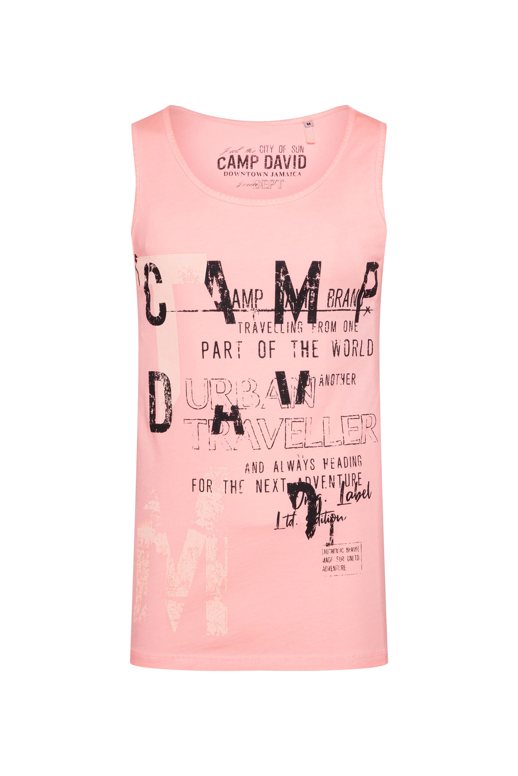 CAMP DAVID Tanktop, aus Baumwolle