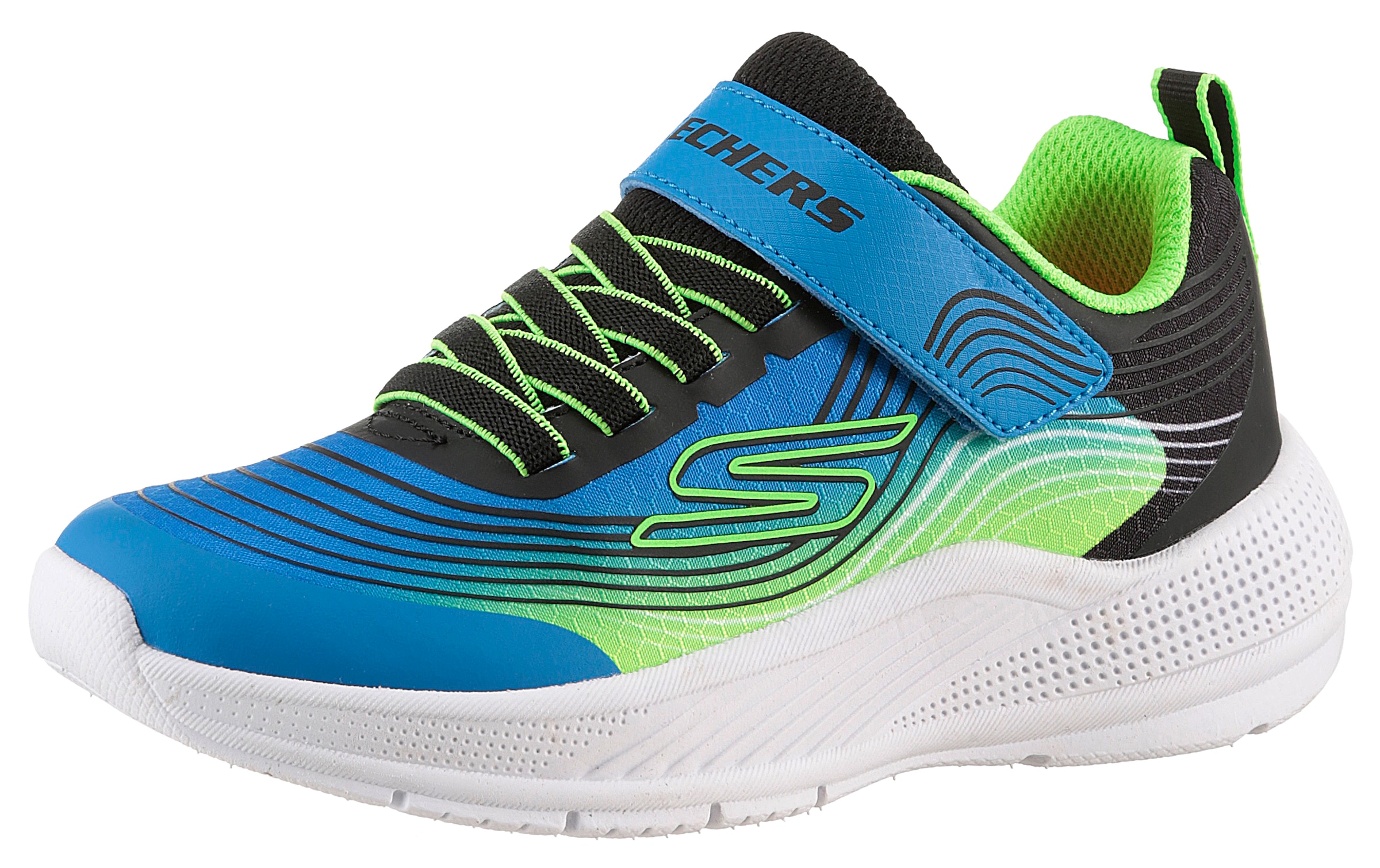 Skechers Kids Sneaker "MICROSPEC ADVANCE", Freizeitschuh mit Klettverschlus günstig online kaufen