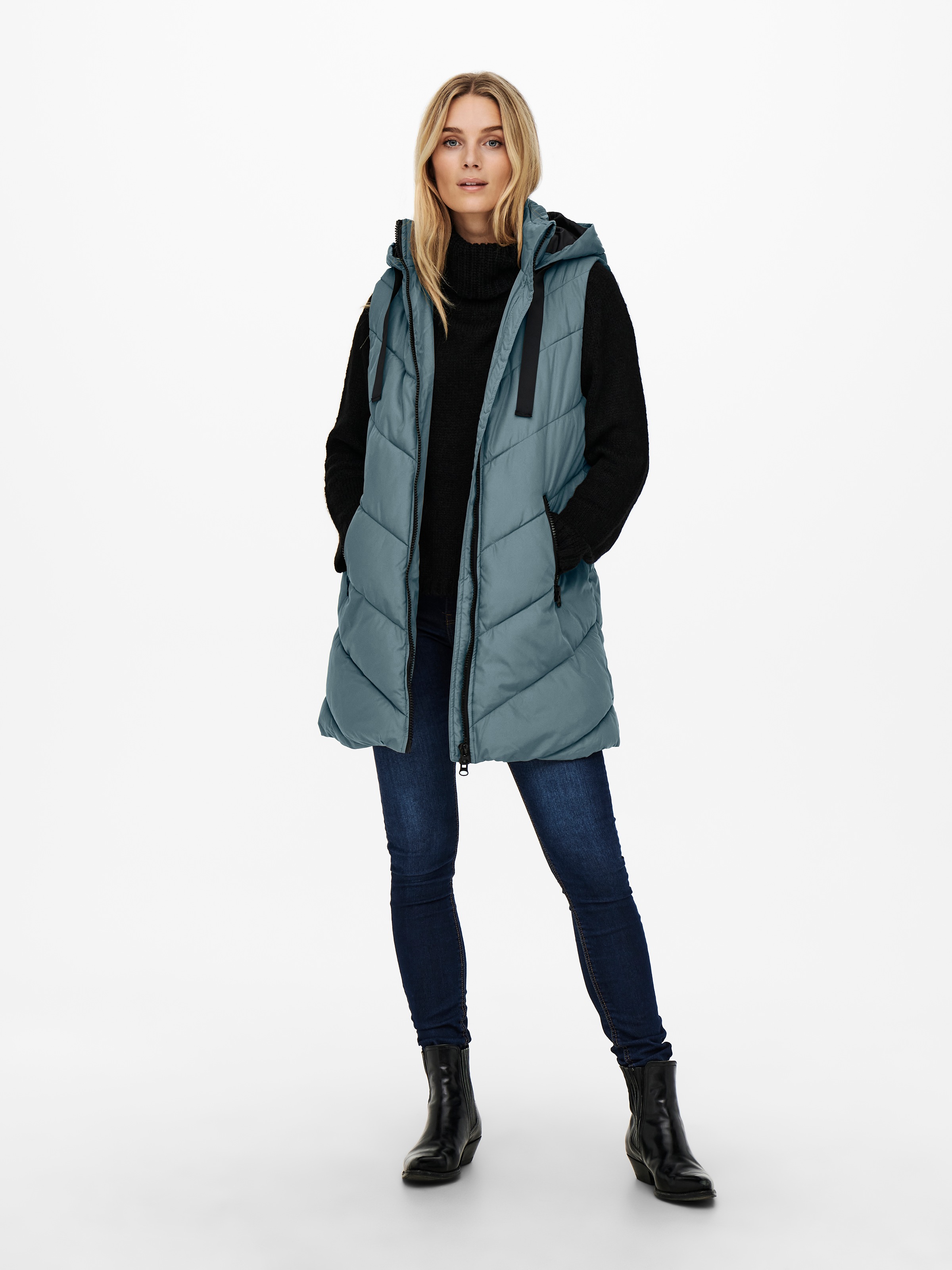 Thumbnail - JDY Steppweste "JDYSKYLAR LIFE HOOD WAISTCOAT OTW NOOS"