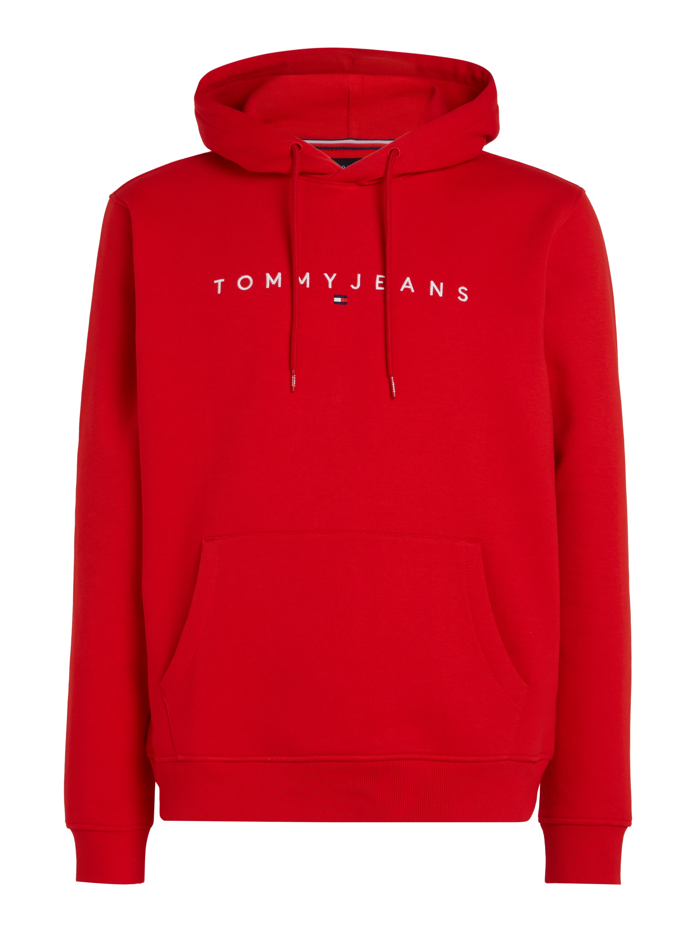 Tommy Jeans Plus Kapuzensweatshirt »TJM REG LINEAR LOGO HOODIE EXT«, hoher Tragekomfort, Große Größen