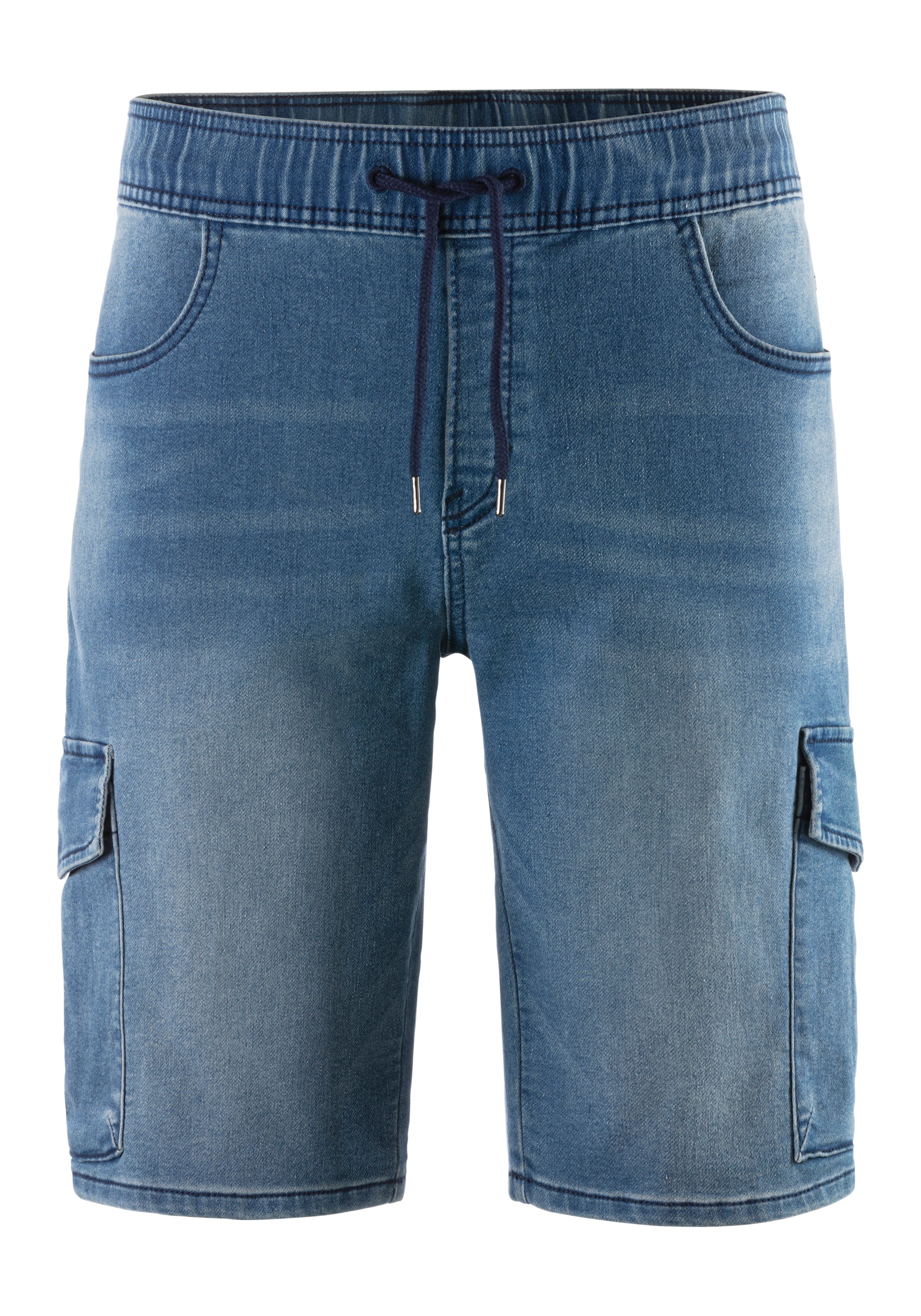 John Devin Shorts "Bermuda, kurze Jogger Pants", mit Cargotaschen, knielang günstig online kaufen