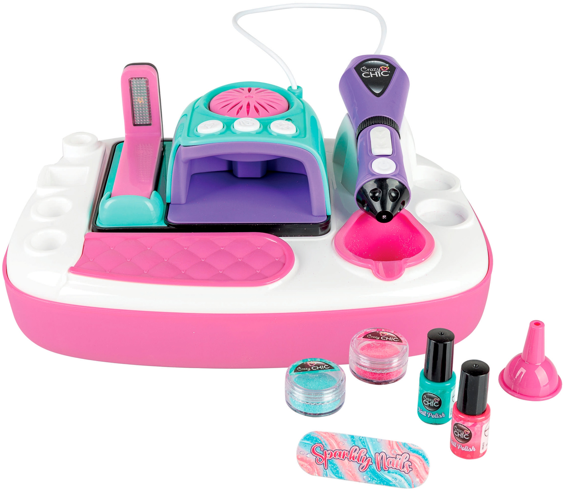 Clementoni® Kreativset »Crazy Chic, Nail Art Studio« Made in Europe
